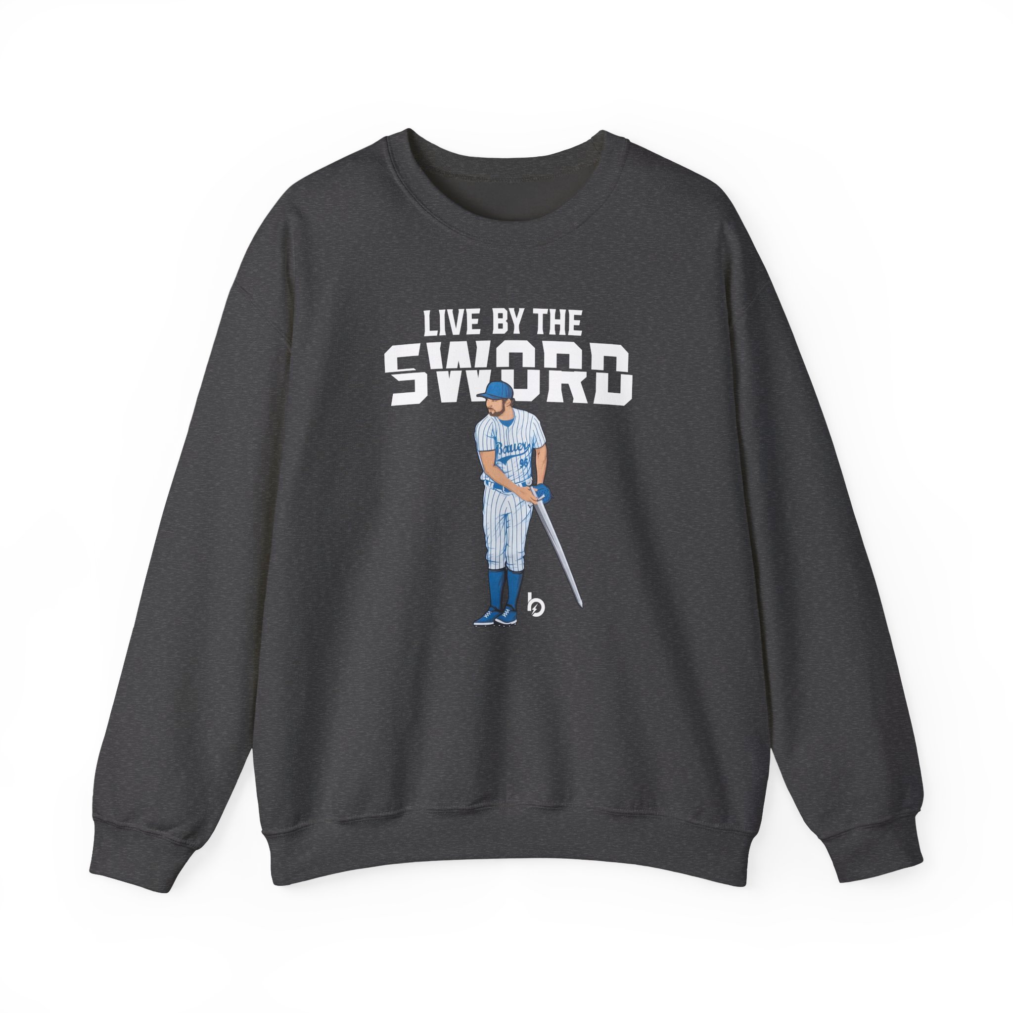 Trevor Bauer Live By The Sword Unisex Heavy Blendâ„¢ Crewneck Sweatshirt