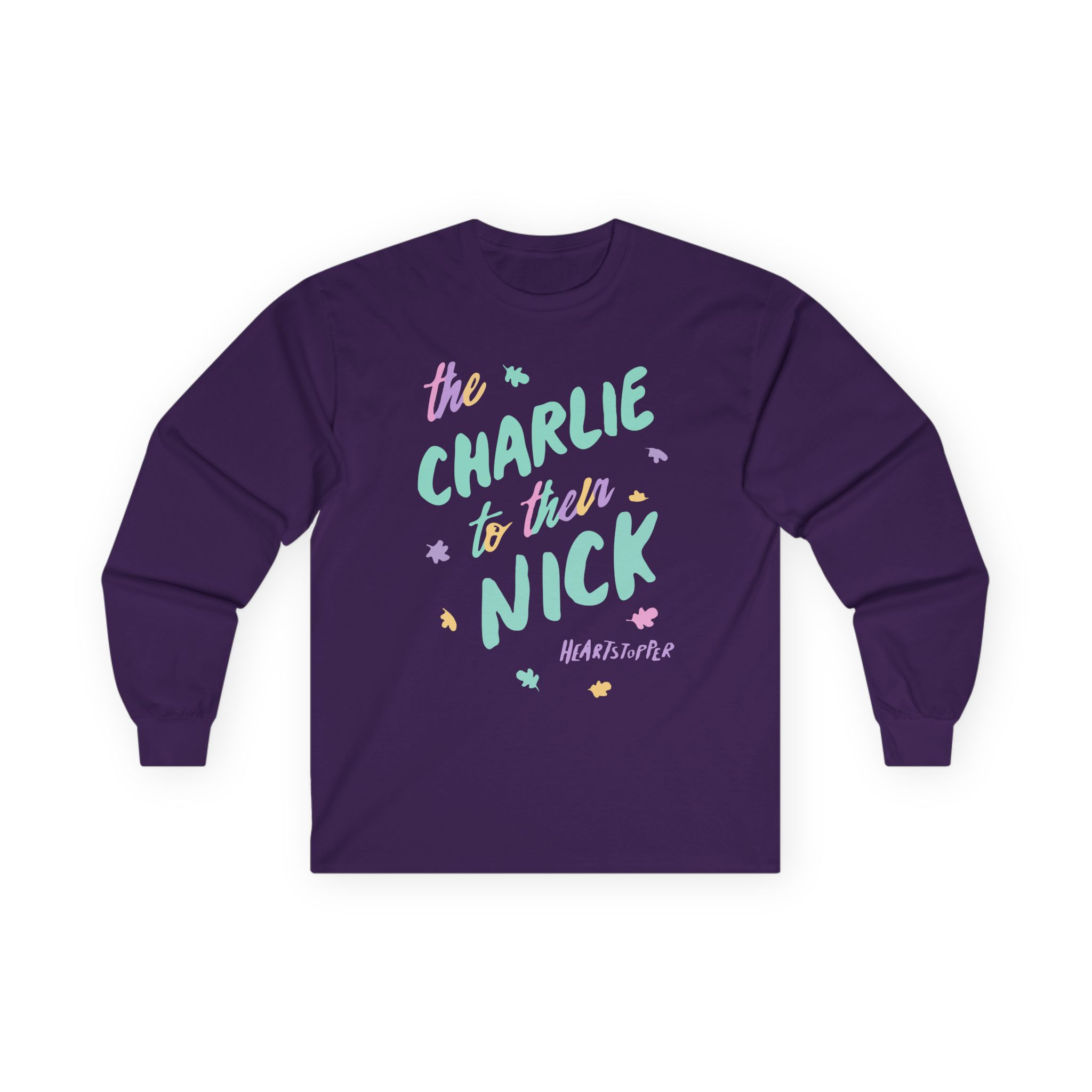 Heartstopper Charlie to Nick Pride Unisex Ultra Cotton Long Sleeve Tee