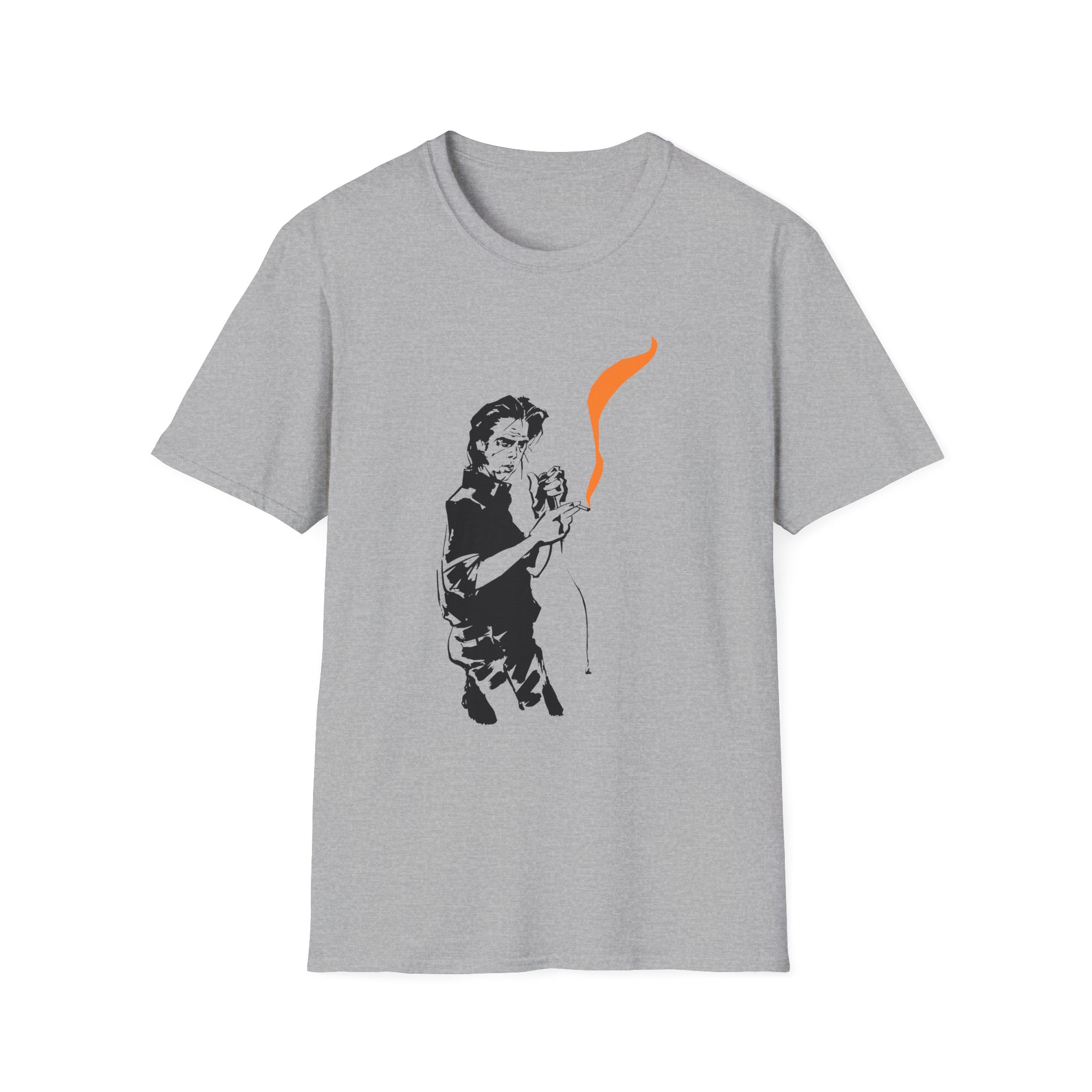 Nick Cave Smoking Unisex Softstyle T-Shirt