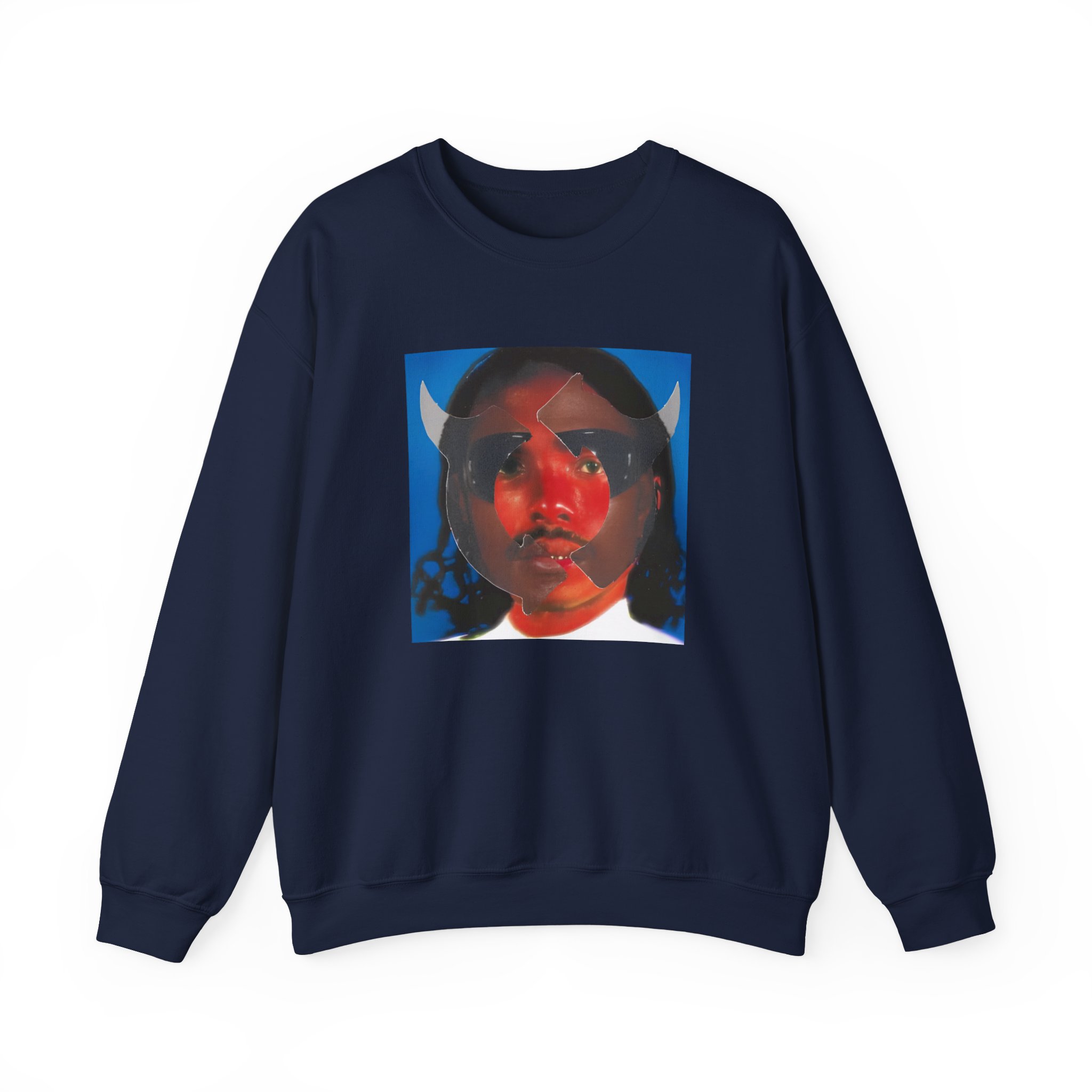 Steve Lacy Gemini Rights Album Cover Unisex Heavy Blendâ„¢ Crewneck Sweatshirt