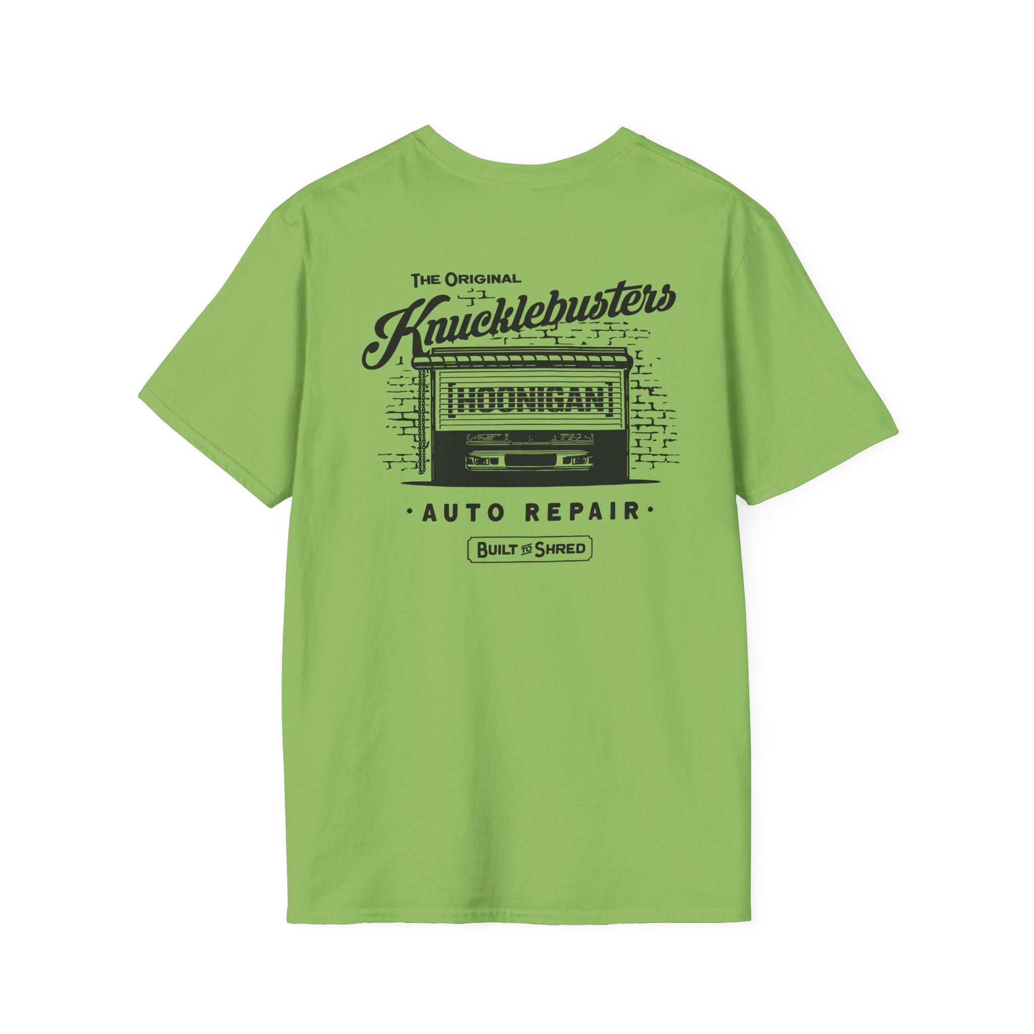 Hoonigan Knucklebusters Auto Repair Unisex Softstyle T-Shirt