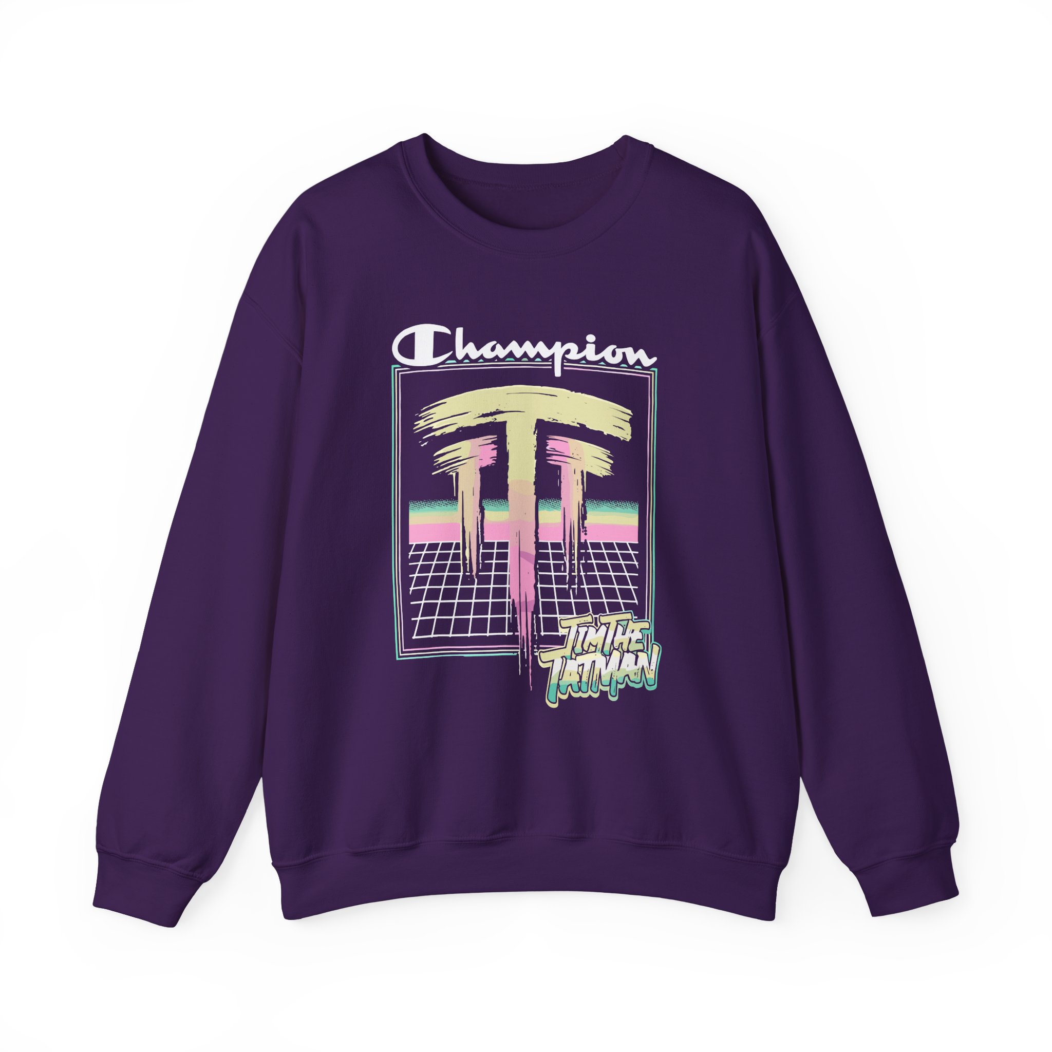 Timthetatman champion x Unisex Heavy Blendâ„¢ Crewneck Sweatshirt
