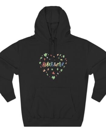 Heartstopper Three-Panel Fleece Hoodie