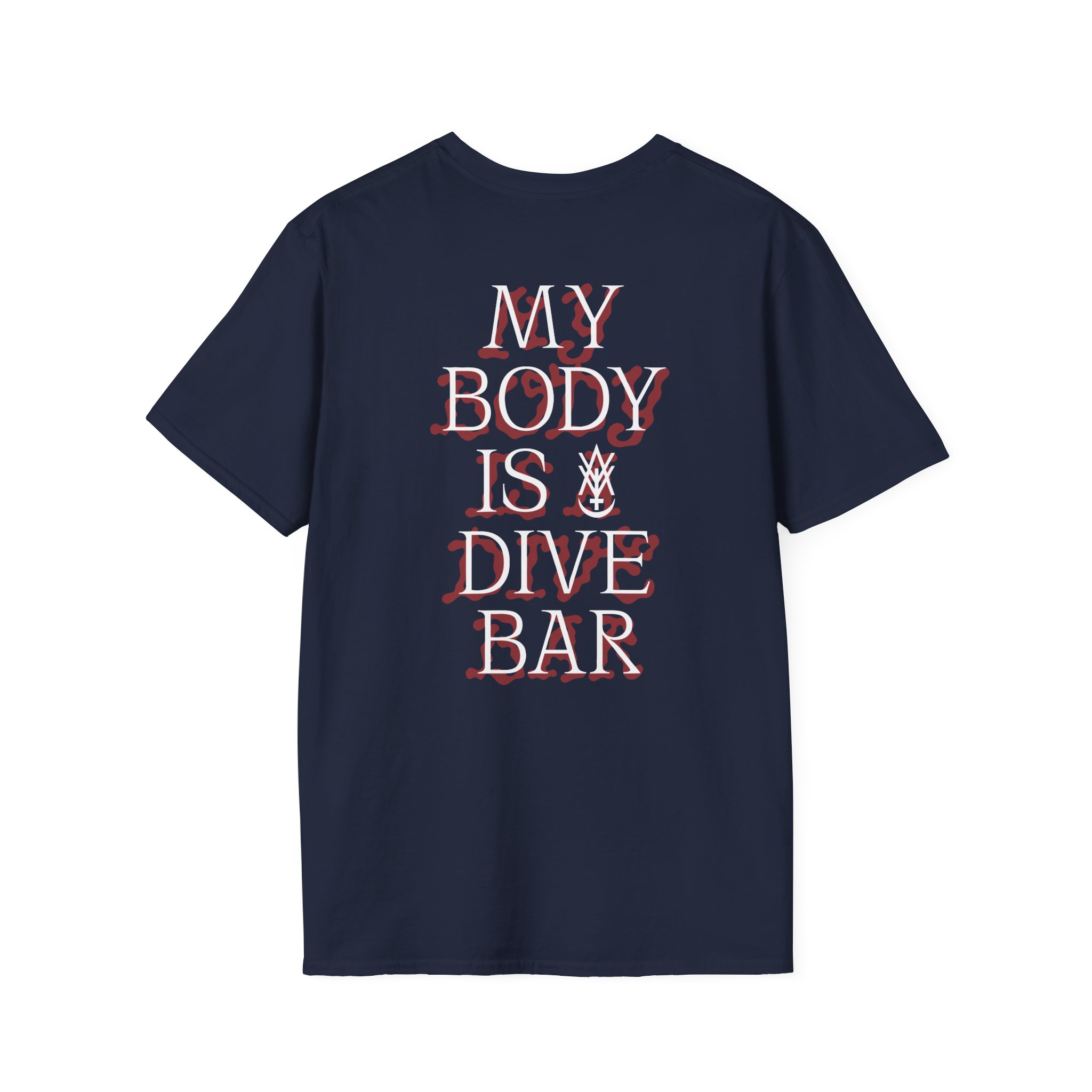 Amigo The Devil MY BODY IS DIVE BAR Unisex Softstyle T-Shirt