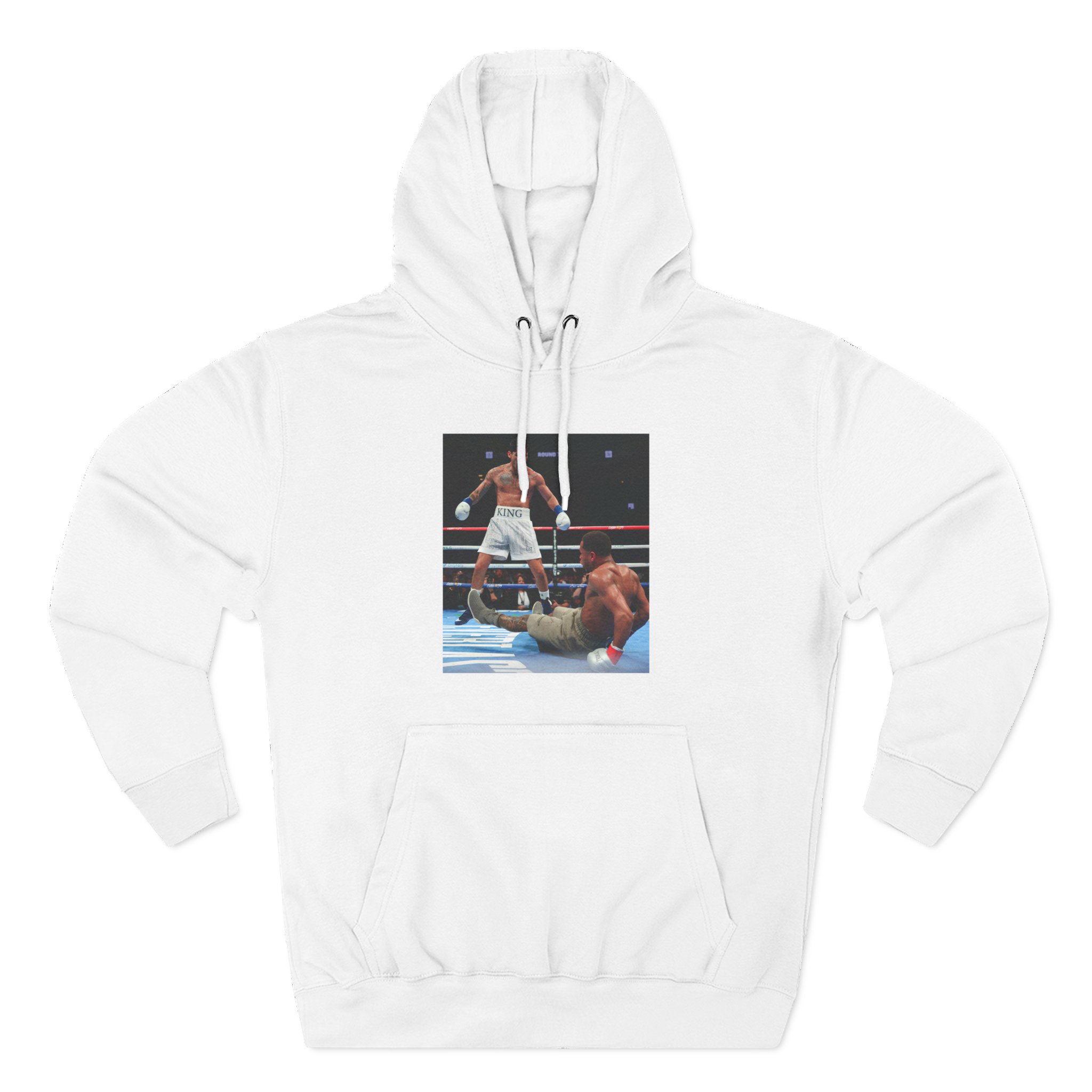 Ryan Garcia Knocks Down Devin Haney Three-Panel Fleece Hoodie