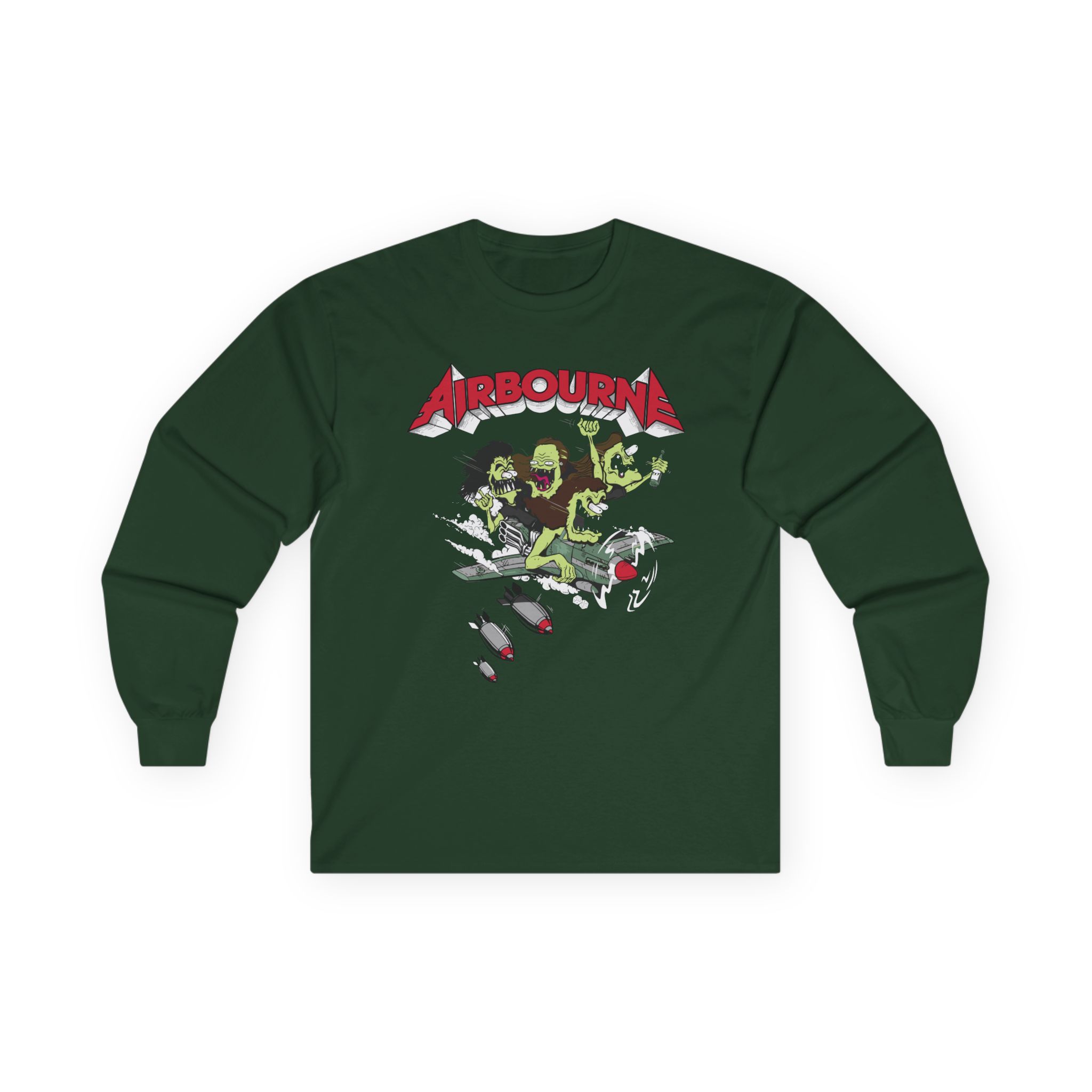 Airbourne - Nitro Herren Unisex Ultra Cotton Long Sleeve Tee