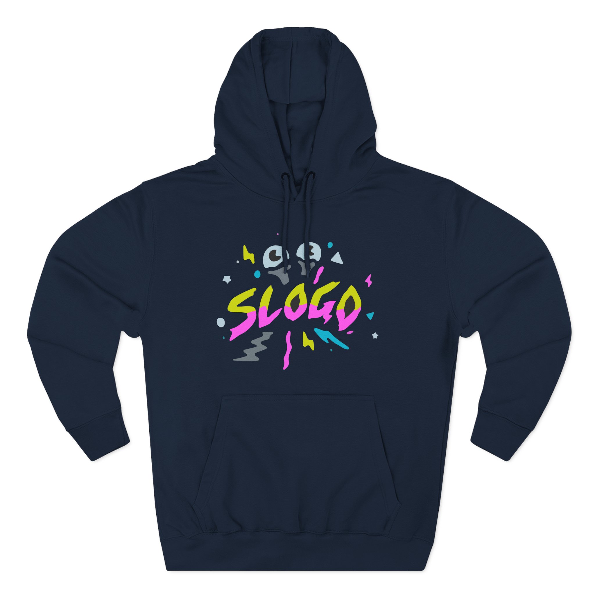 Slogoman Rad Three-Panel Fleece Hoodie
