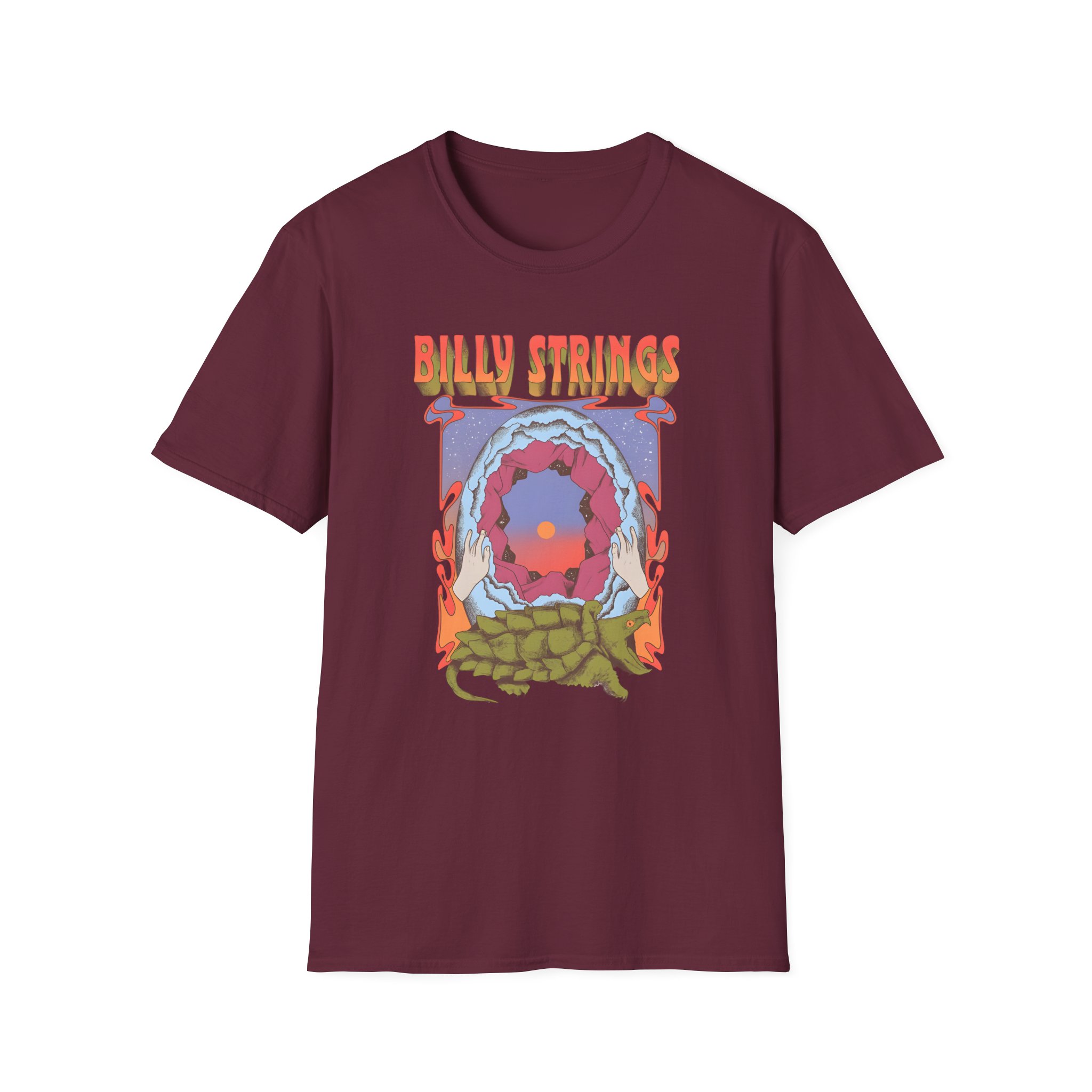 Billy Strings Snapping Turtle Unisex Softstyle T-Shirt