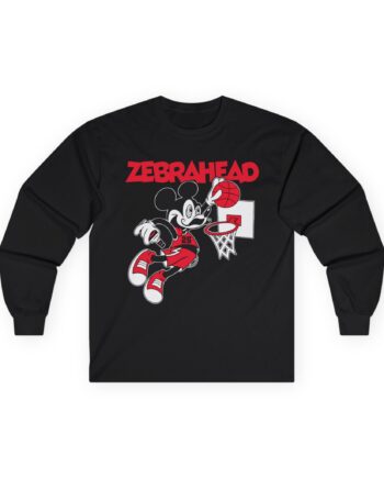 Zebrahead Mickey Unisex Ultra Cotton Long Sleeve Tee