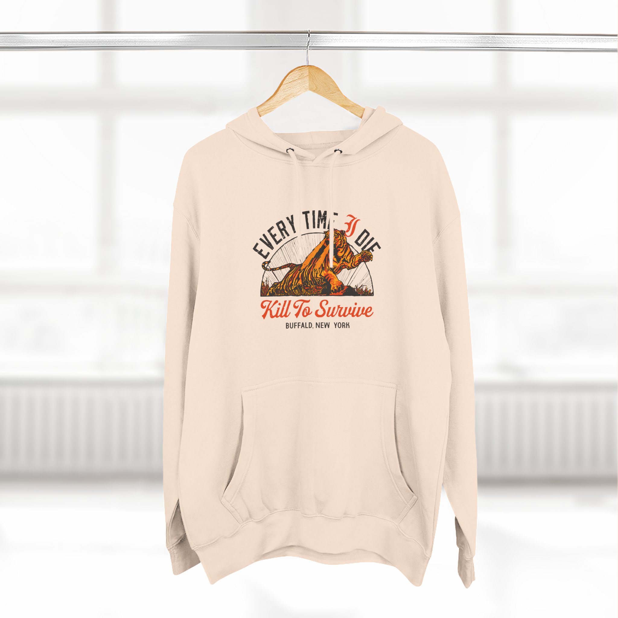Every Time I Die Kill to Survive Three-panel Fleece Hoodie