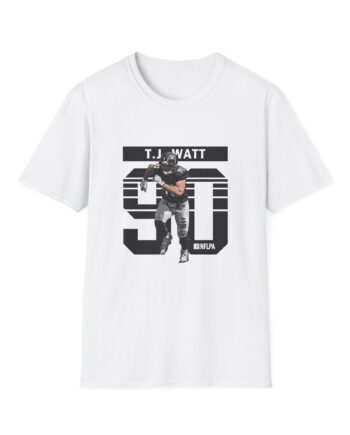 Tj Watt Grunge Unisex Softstyle T-Shirt