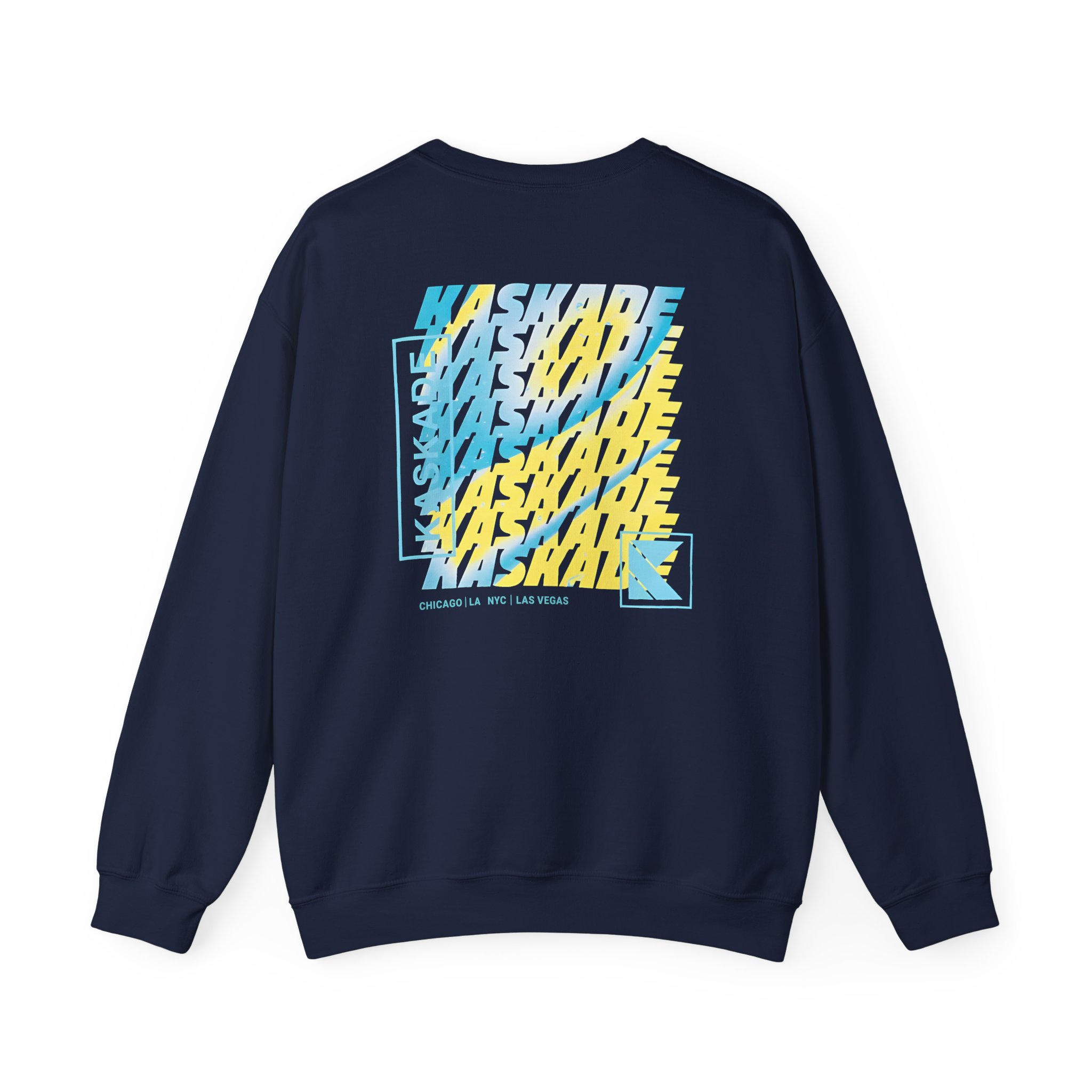 Kaskade Sky Blue Cities Unisex Heavy Blendâ„¢ Crewneck Sweatshirt