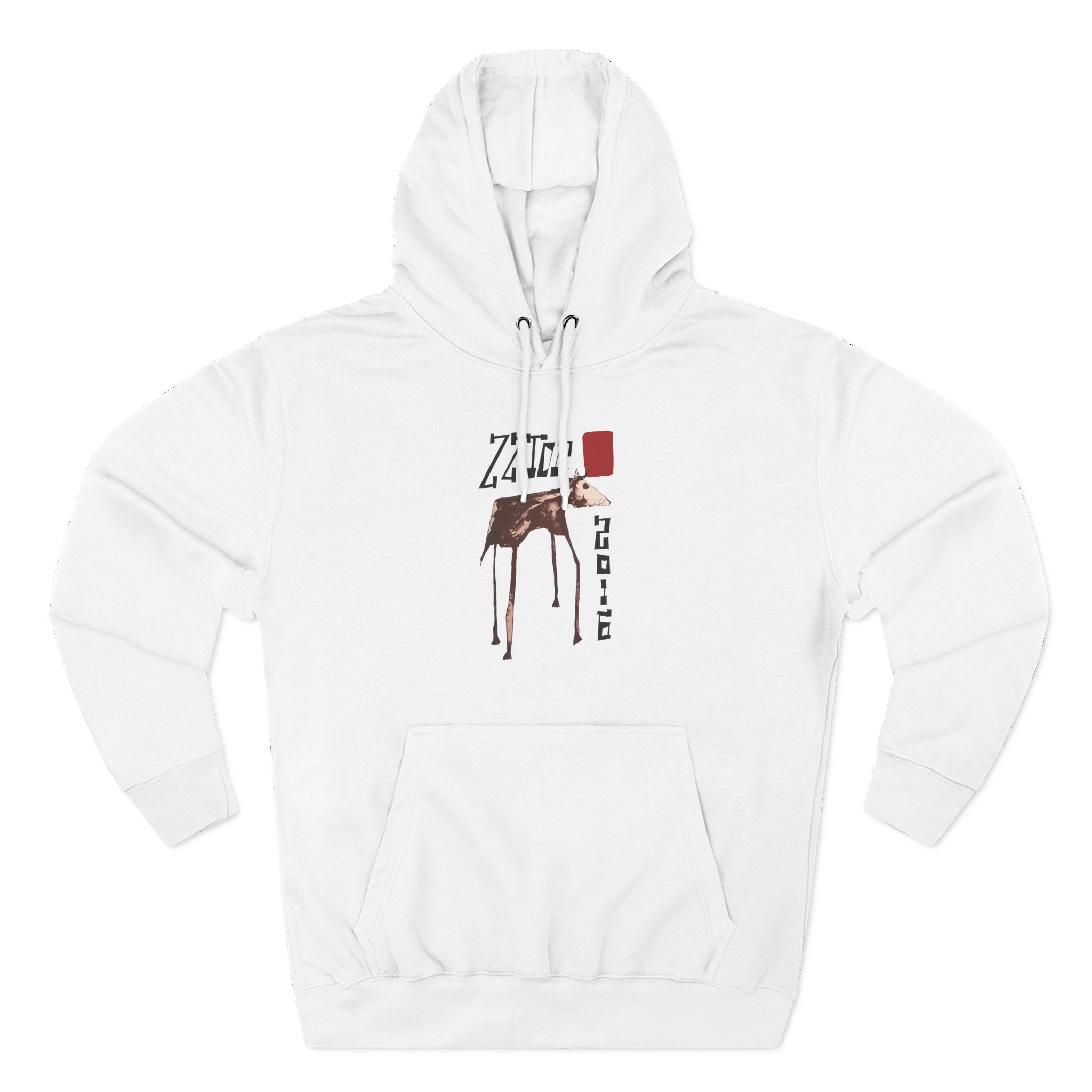 Zz Top Three-Panel Fleece Hoodie