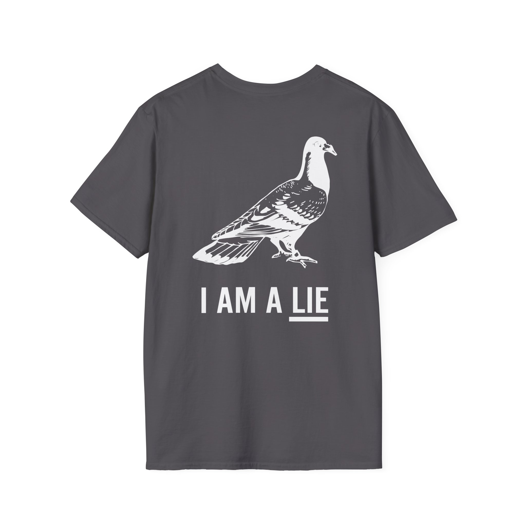 Birds Arent Real I am a Lie Unisex Softstyle T-Shirt