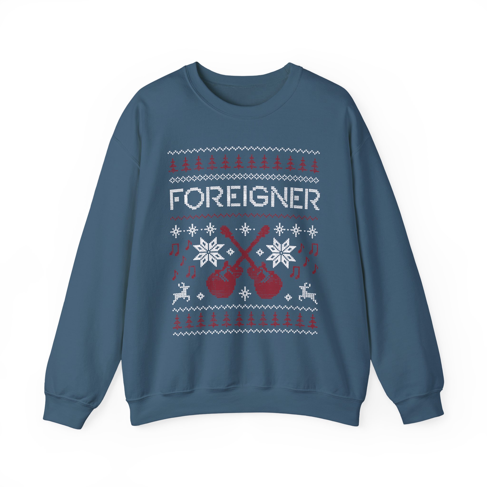 Foreigner Holiday Unisex Heavy Blendâ„¢ Crewneck Sweatshirt