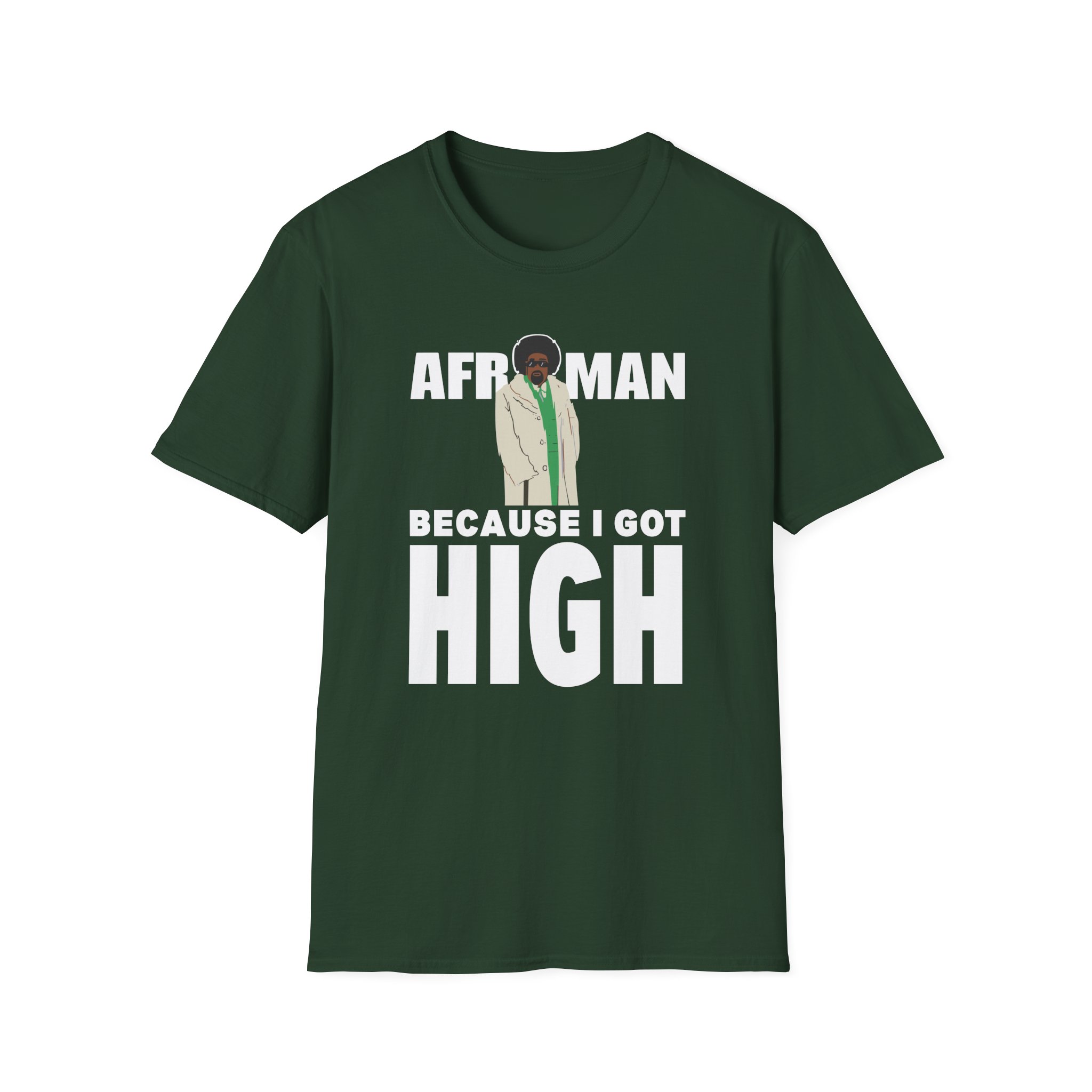Afroman Because I Got High Unisex Softstyle T-Shirt