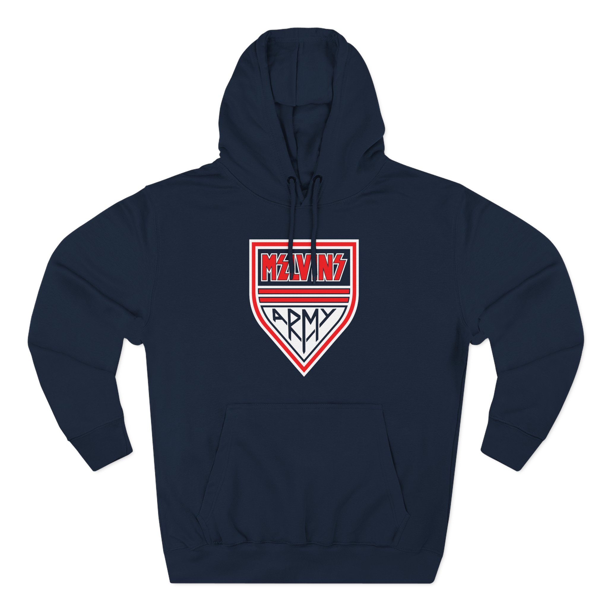 Melvins Army Three-Panel Fleece Hoodie