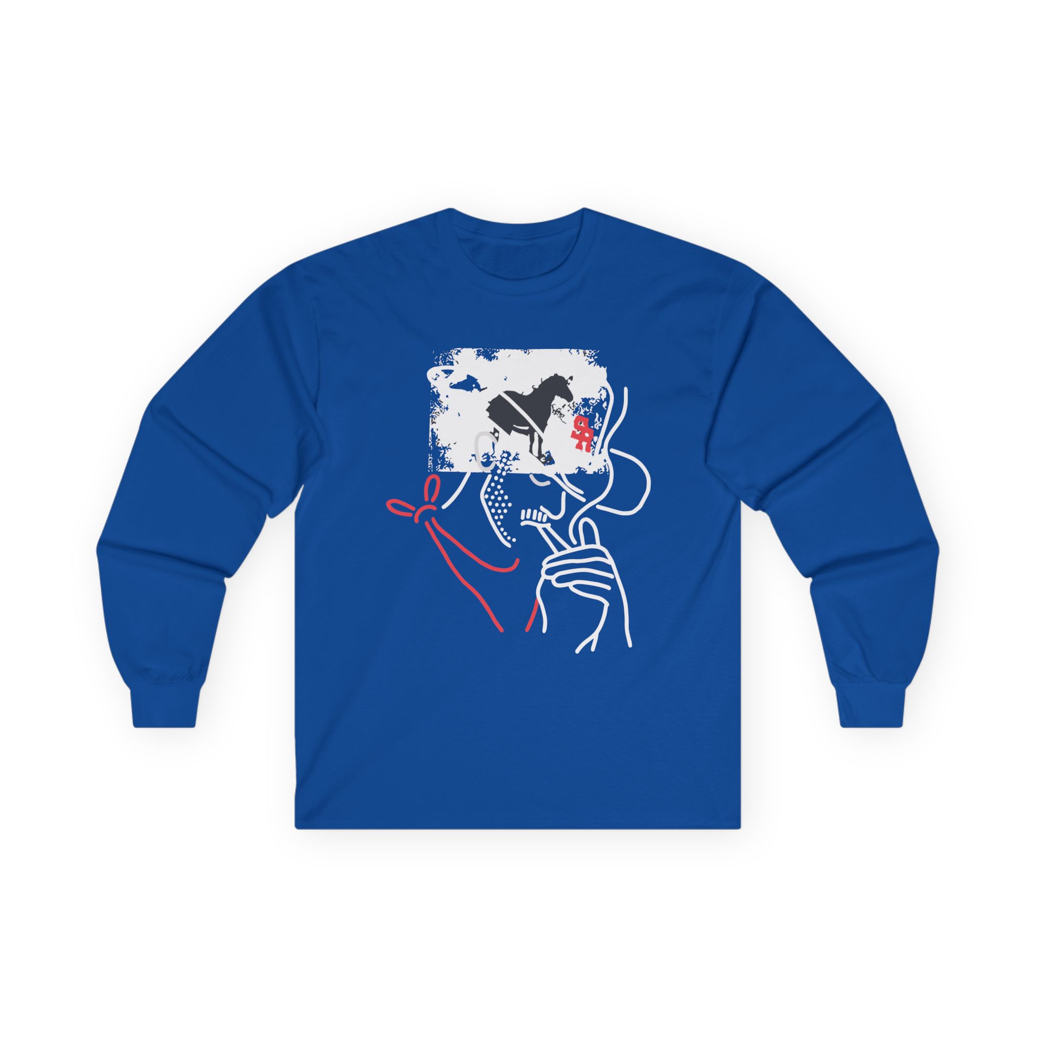 Mike Stud Smoking Cowboy Unisex Ultra Cotton Long Sleeve Tee