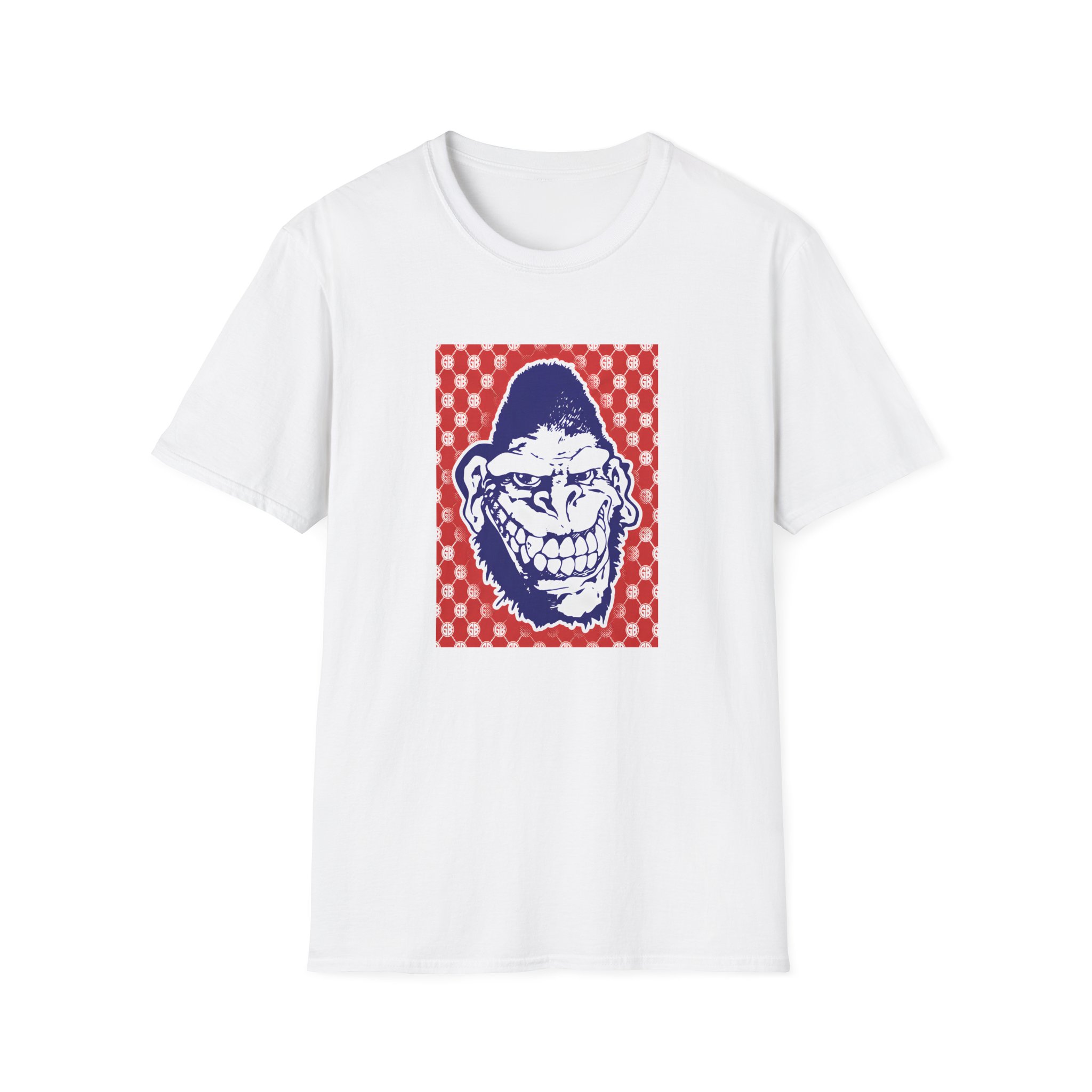 Gorilla Biscuits Gb Pattern Unisex Softstyle T-Shirt