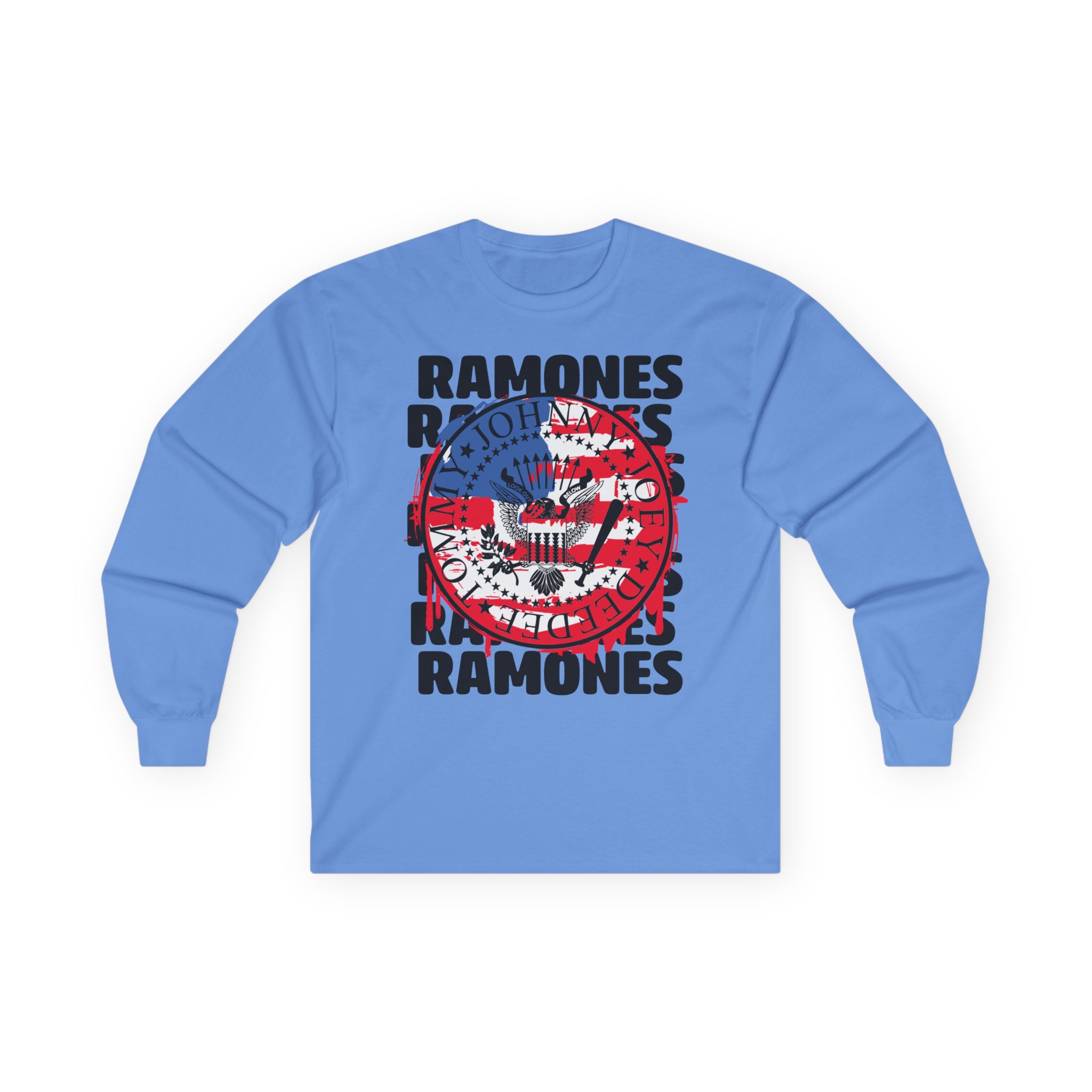 Ramones US Flag Unisex Ultra Cotton Long Sleeve Tee