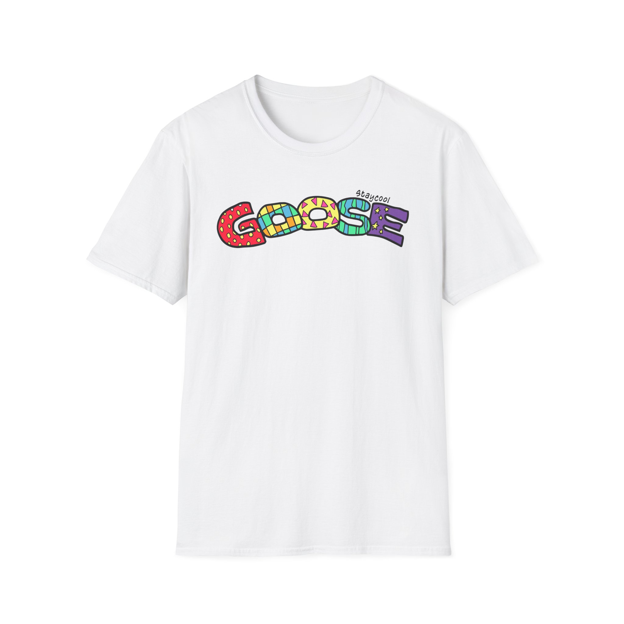 Goose x Staycool Rainbow Unisex Softstyle T-Shirt