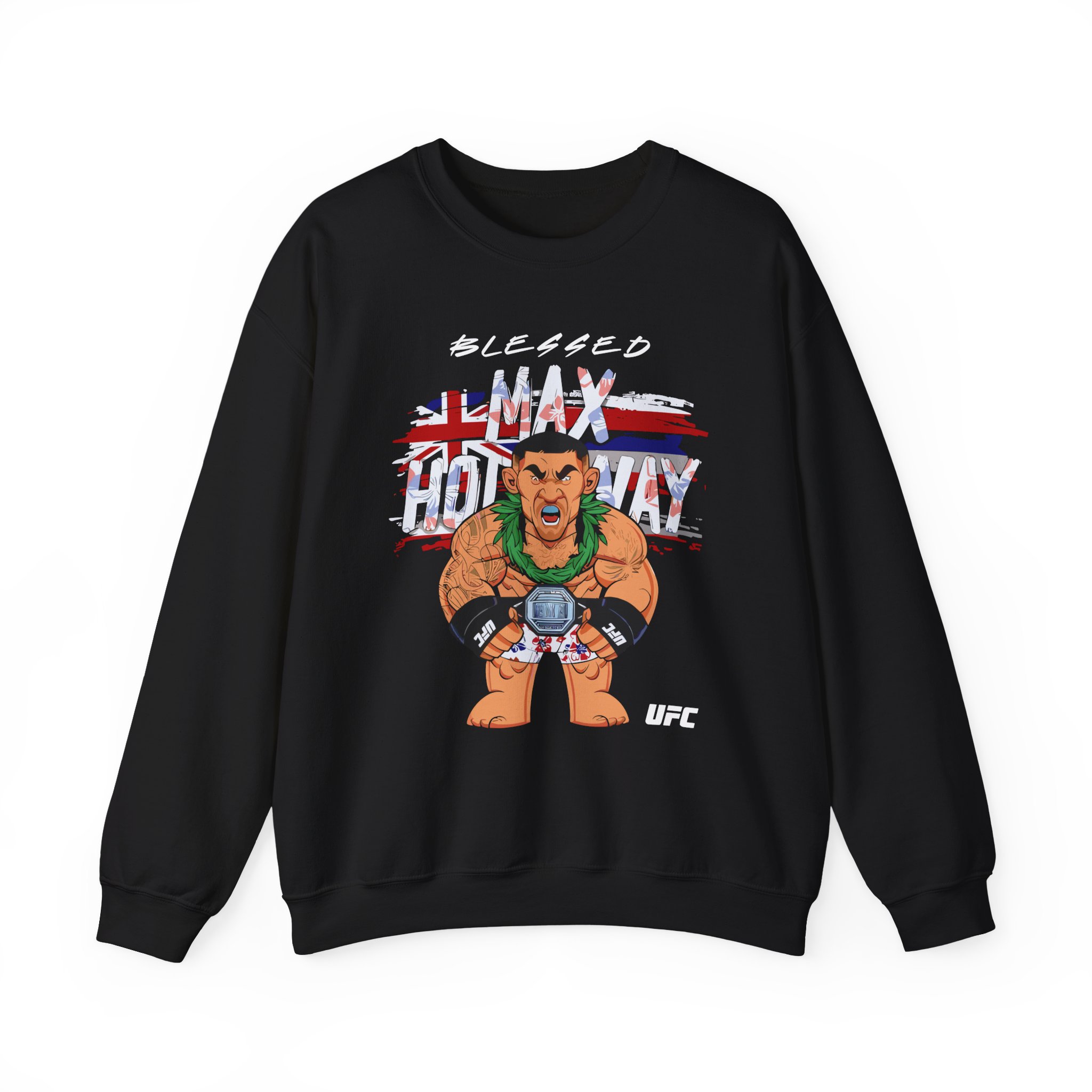 Max Holloway Big Shots Hawaii Unisex Heavy Blendâ„¢ Crewneck Sweatshirt