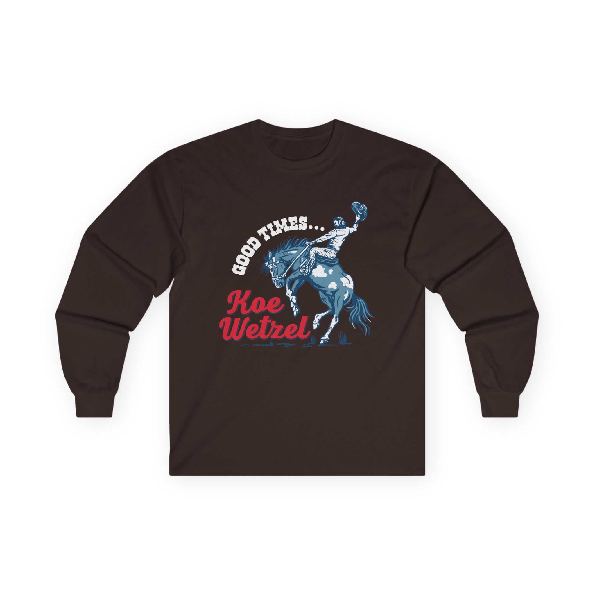 Koe Wetzel Good Times Bronco Unisex Ultra Cotton Long Sleeve Tee
