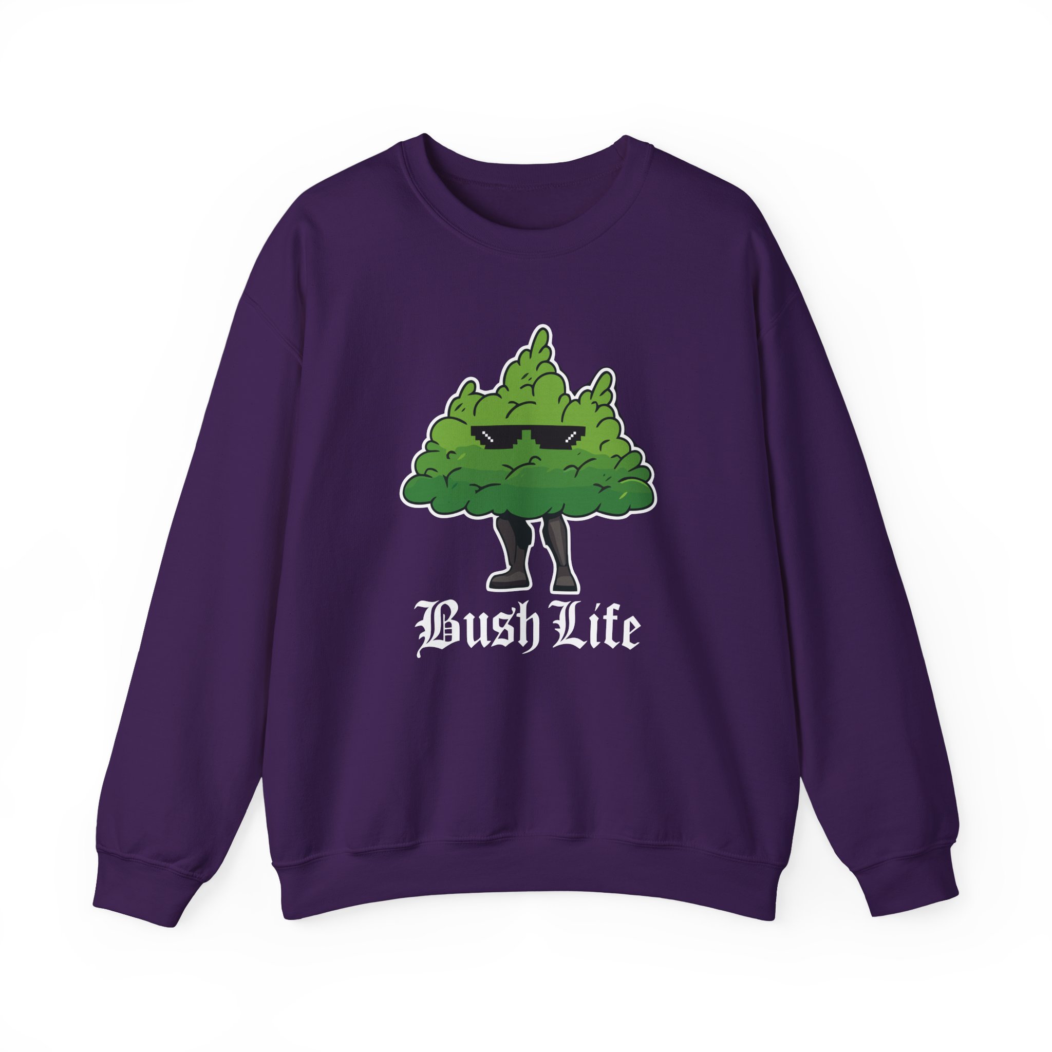 Morgz Bush Life Unisex Heavy Blendâ„¢ Crewneck Sweatshirt