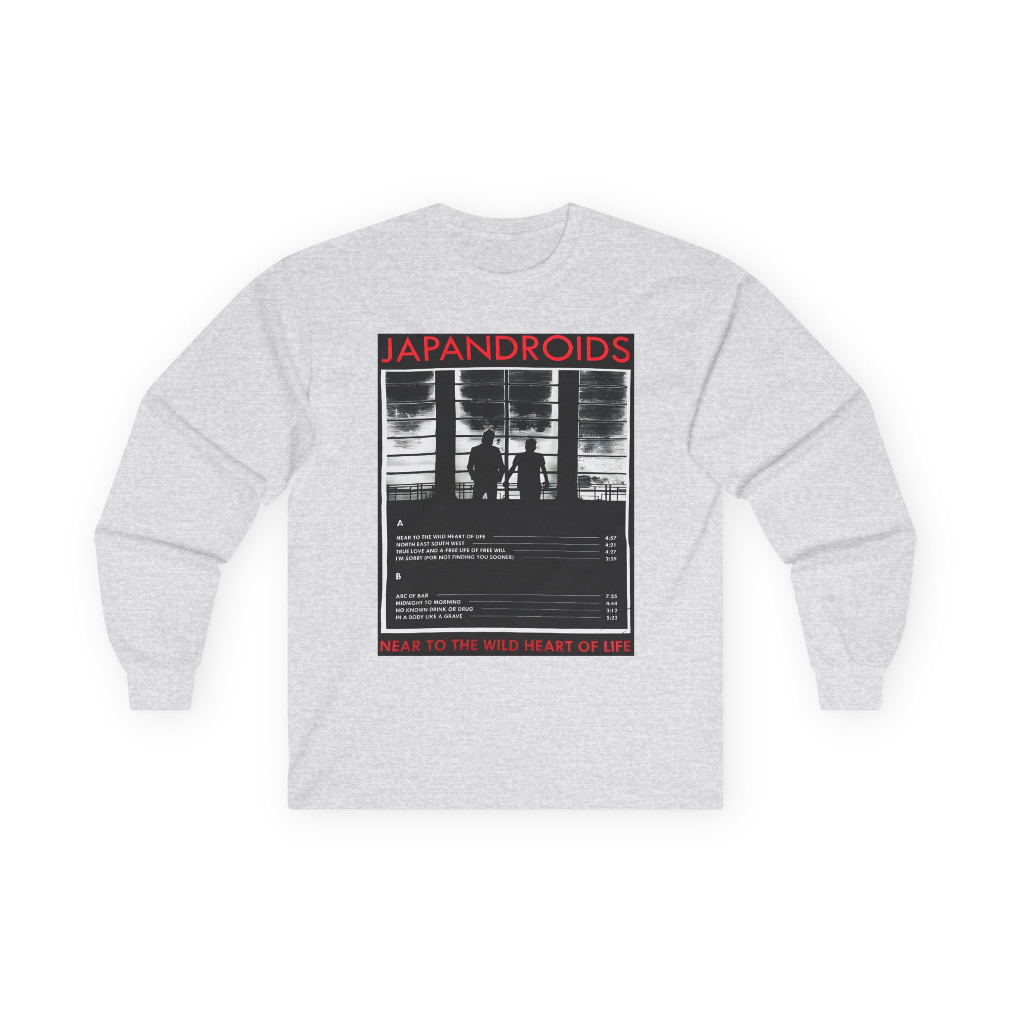 Japandroids Near to the Wild Heart of Life Unisex Ultra Cotton Long Sleeve Tee