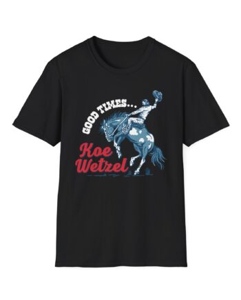Koe Wetzel Good Times Bronco Unisex Softstyle T-Shirt
