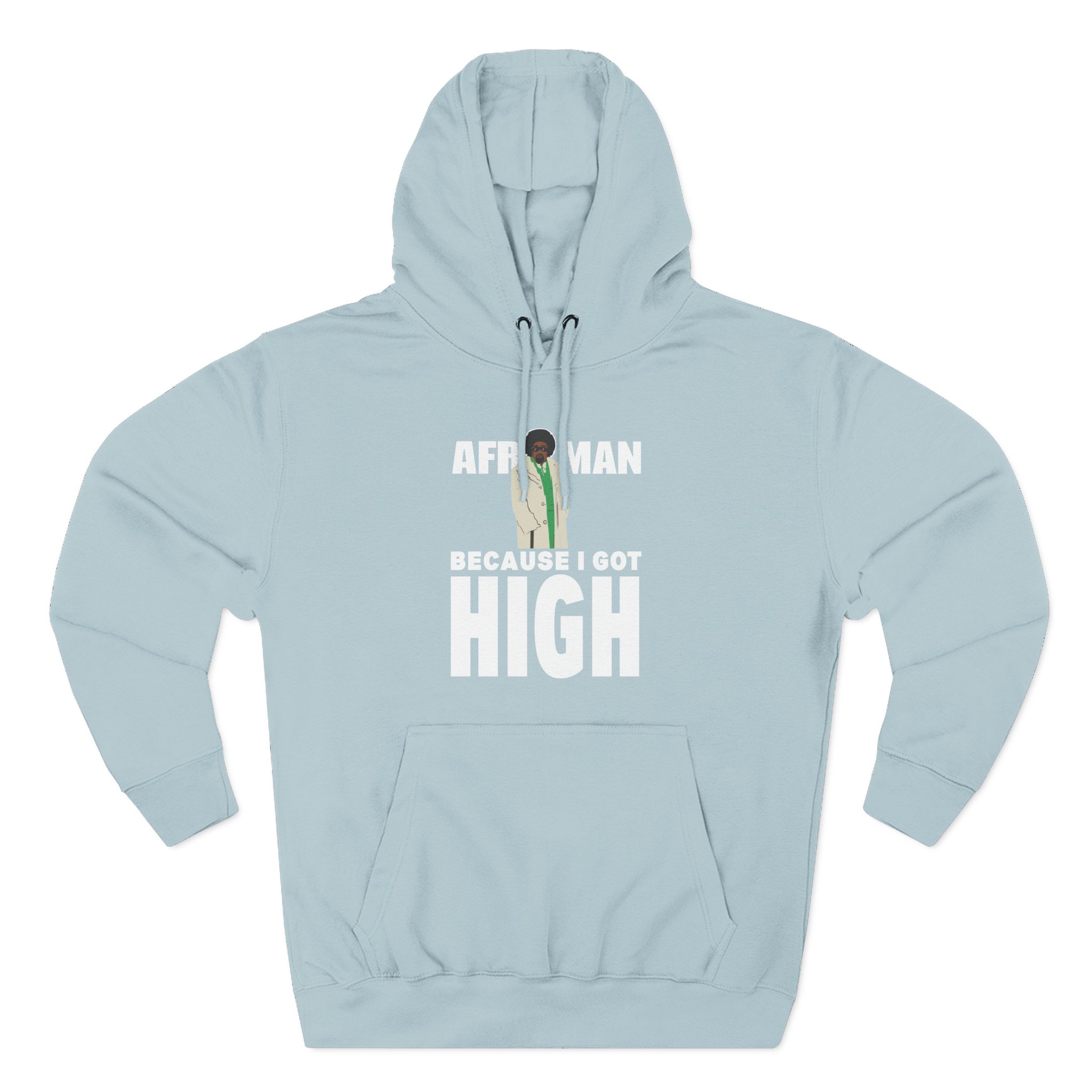 Afroman Because I Got High Three-Panel Fleece Hoodie