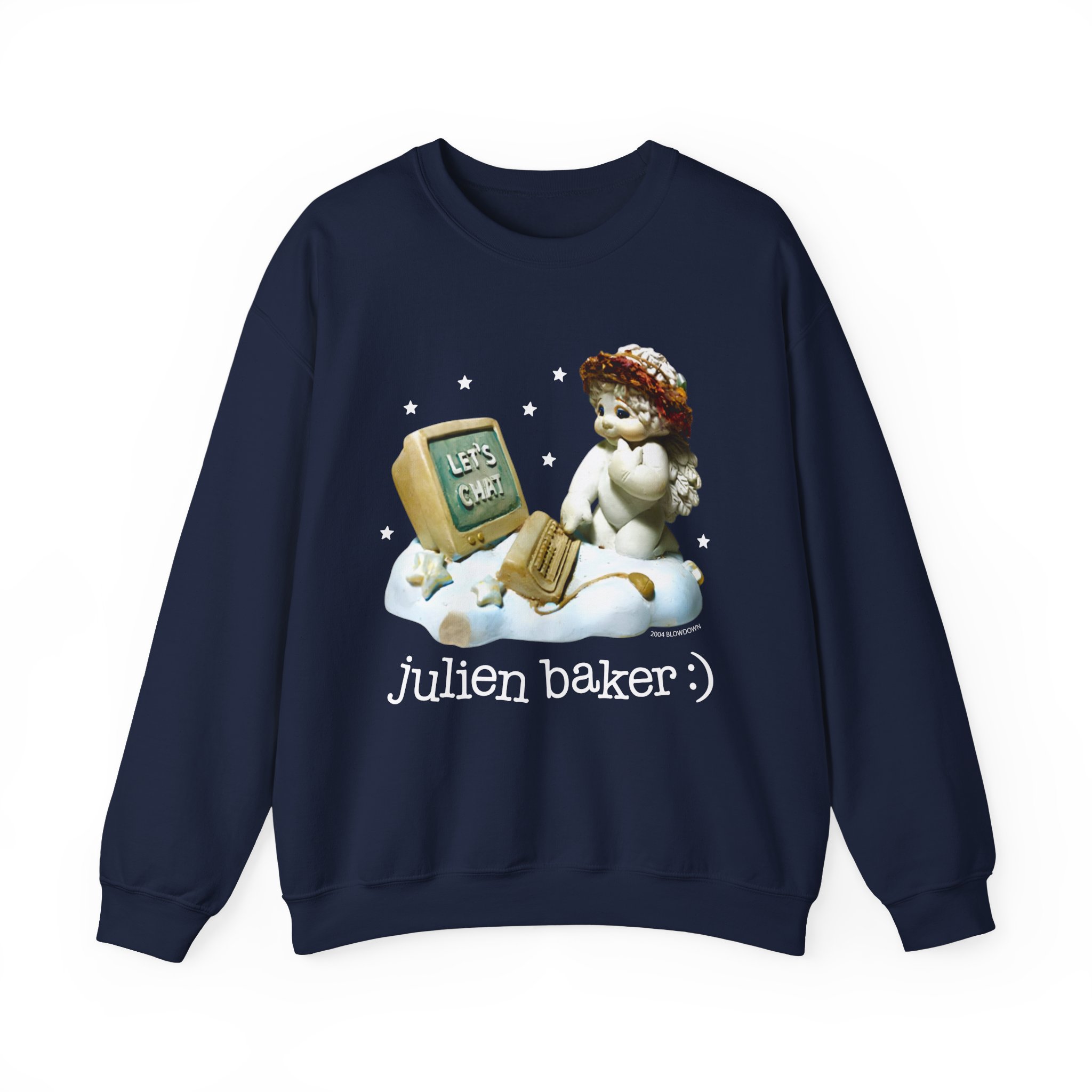 Julien Baker Online Angel Unisex Heavy Blendâ„¢ Crewneck Sweatshirt