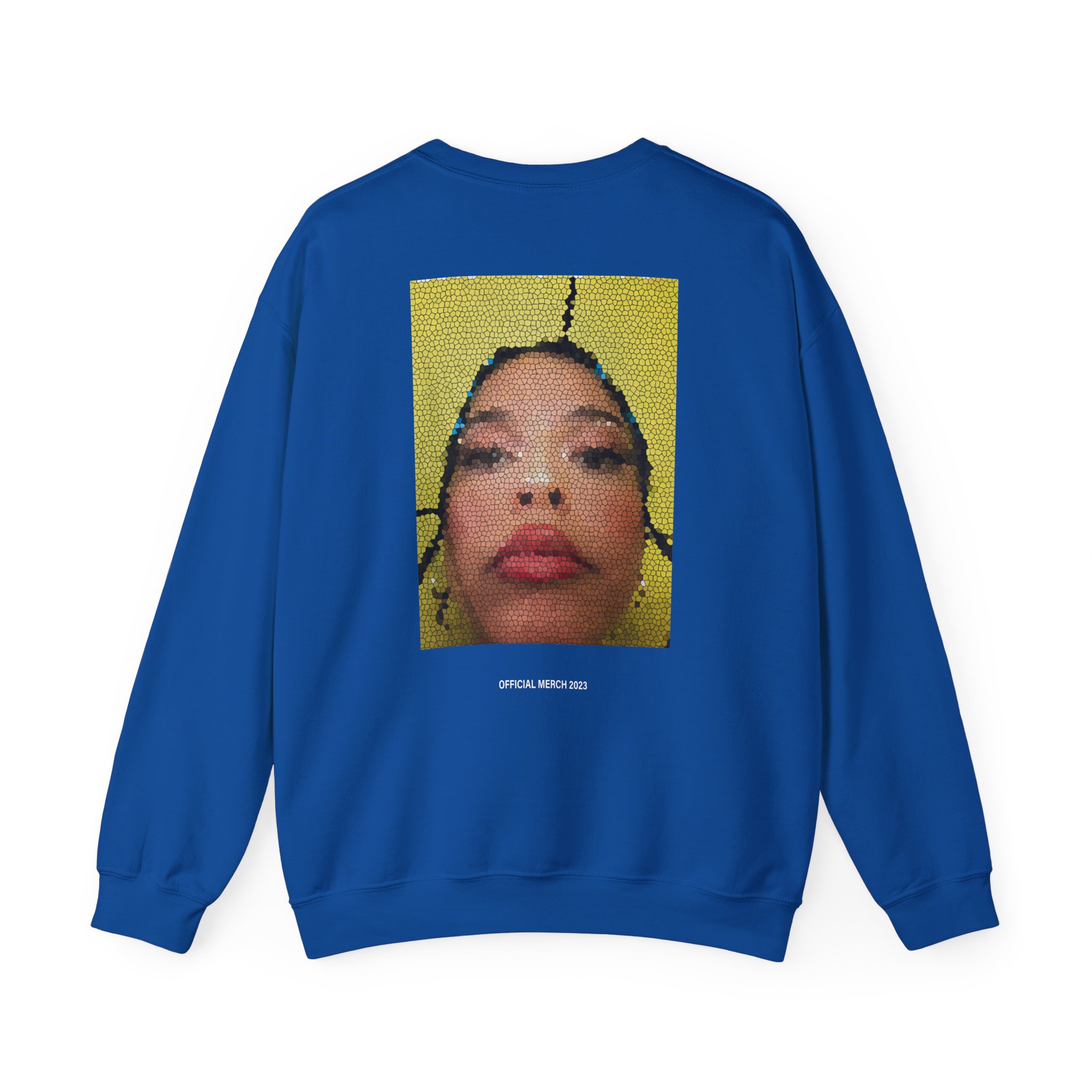 Nina Chuba Mosaic Unisex Heavy Blendâ„¢ Crewneck Sweatshirt