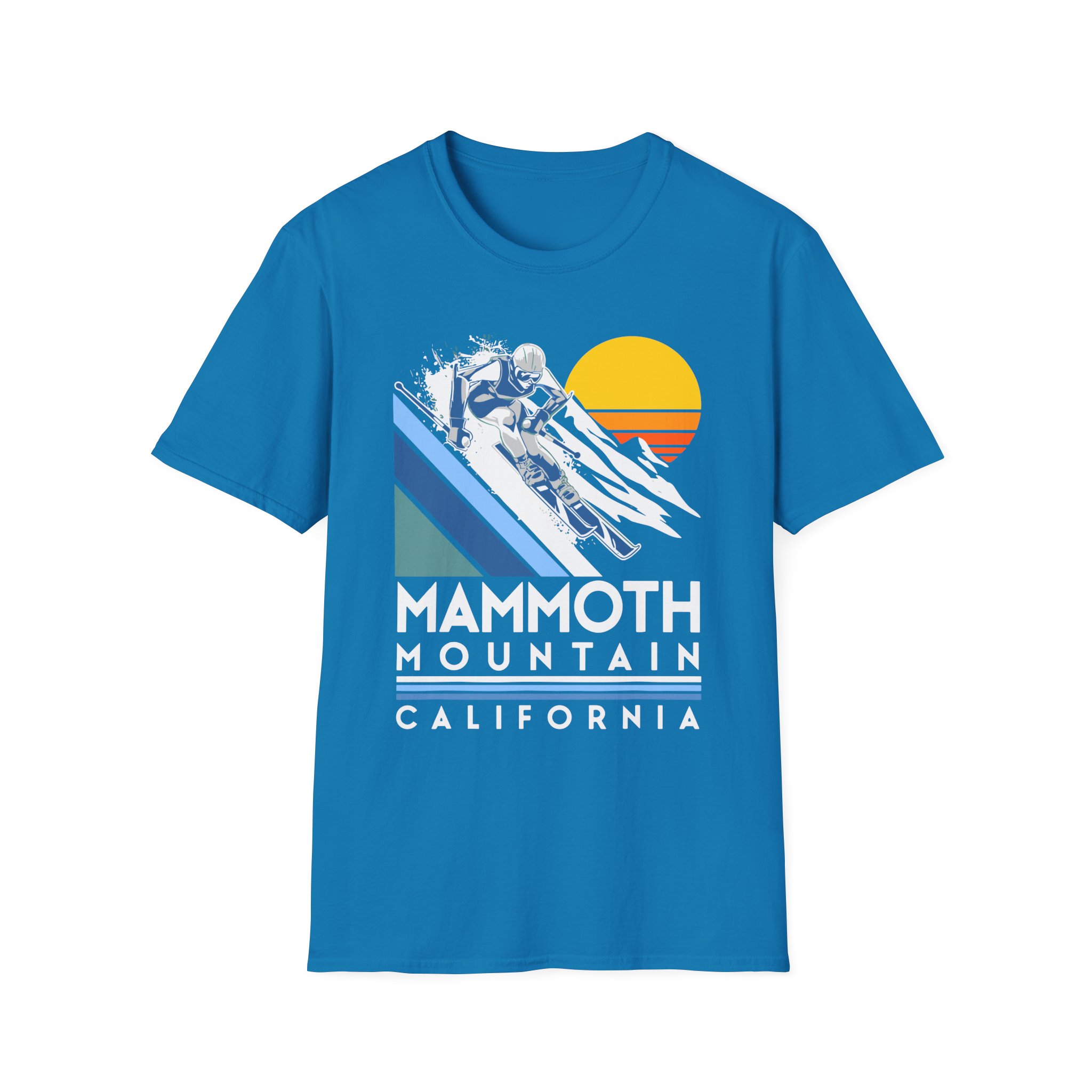Mammoth Mountain California Unisex Softstyle T-Shirt