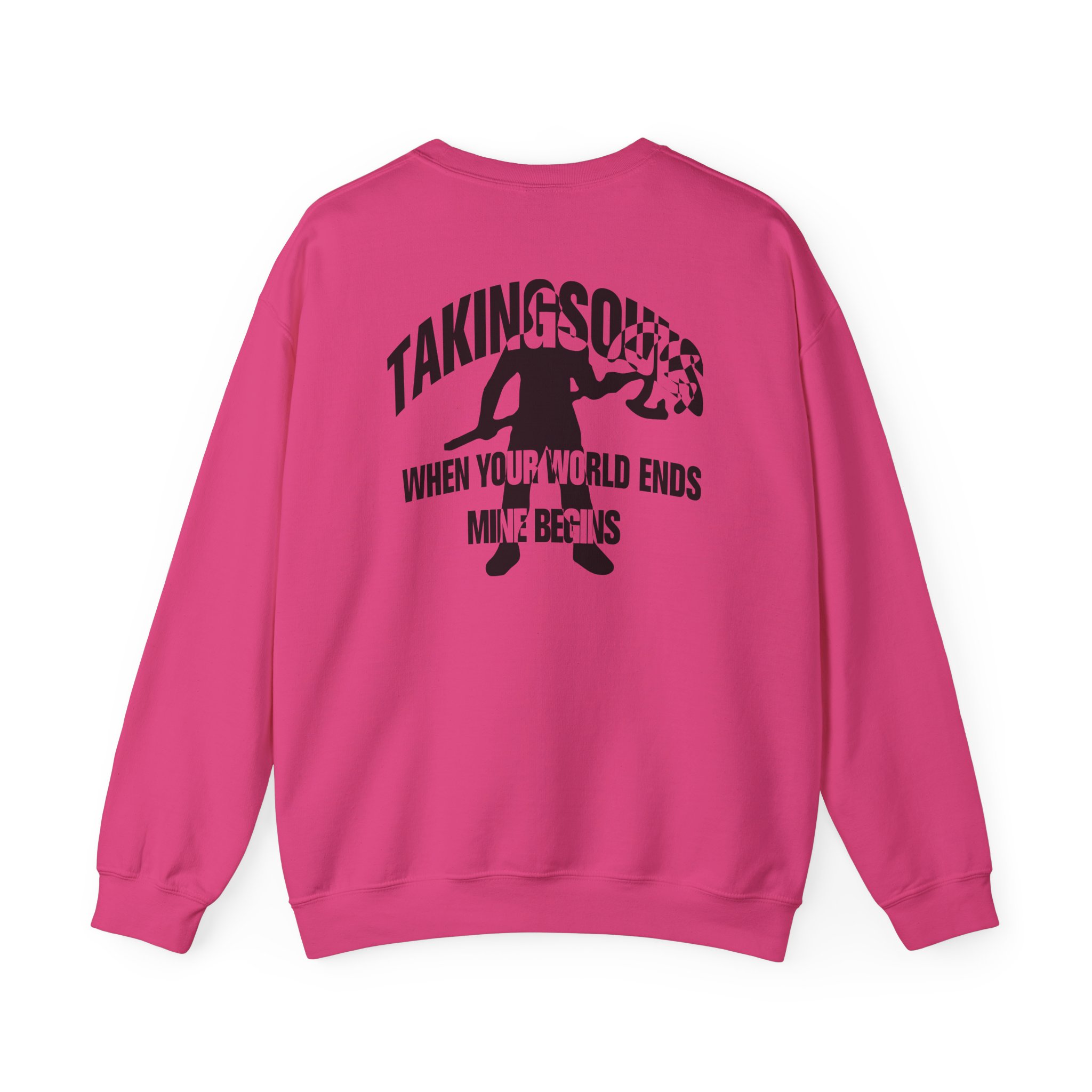 David Goggins Taking Souls Axeman Unisex Heavy Blendâ„¢ Crewneck Sweatshirt