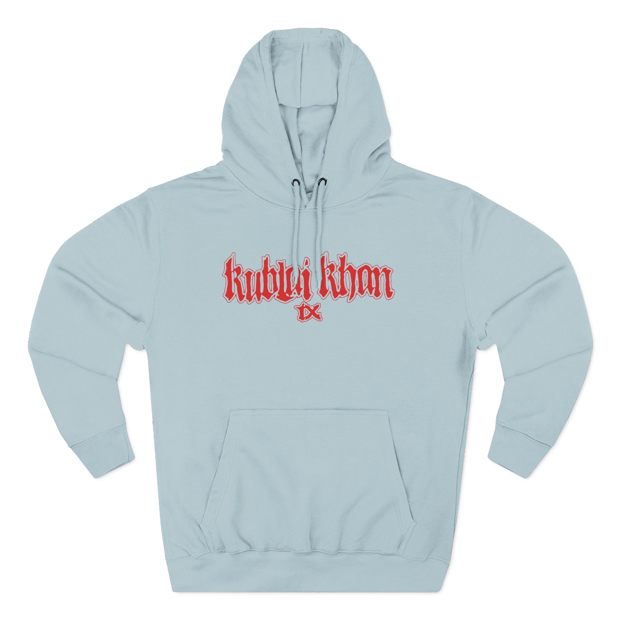 Kublai Khan - Monkey Skull Three-Panel Fleece Hoodie