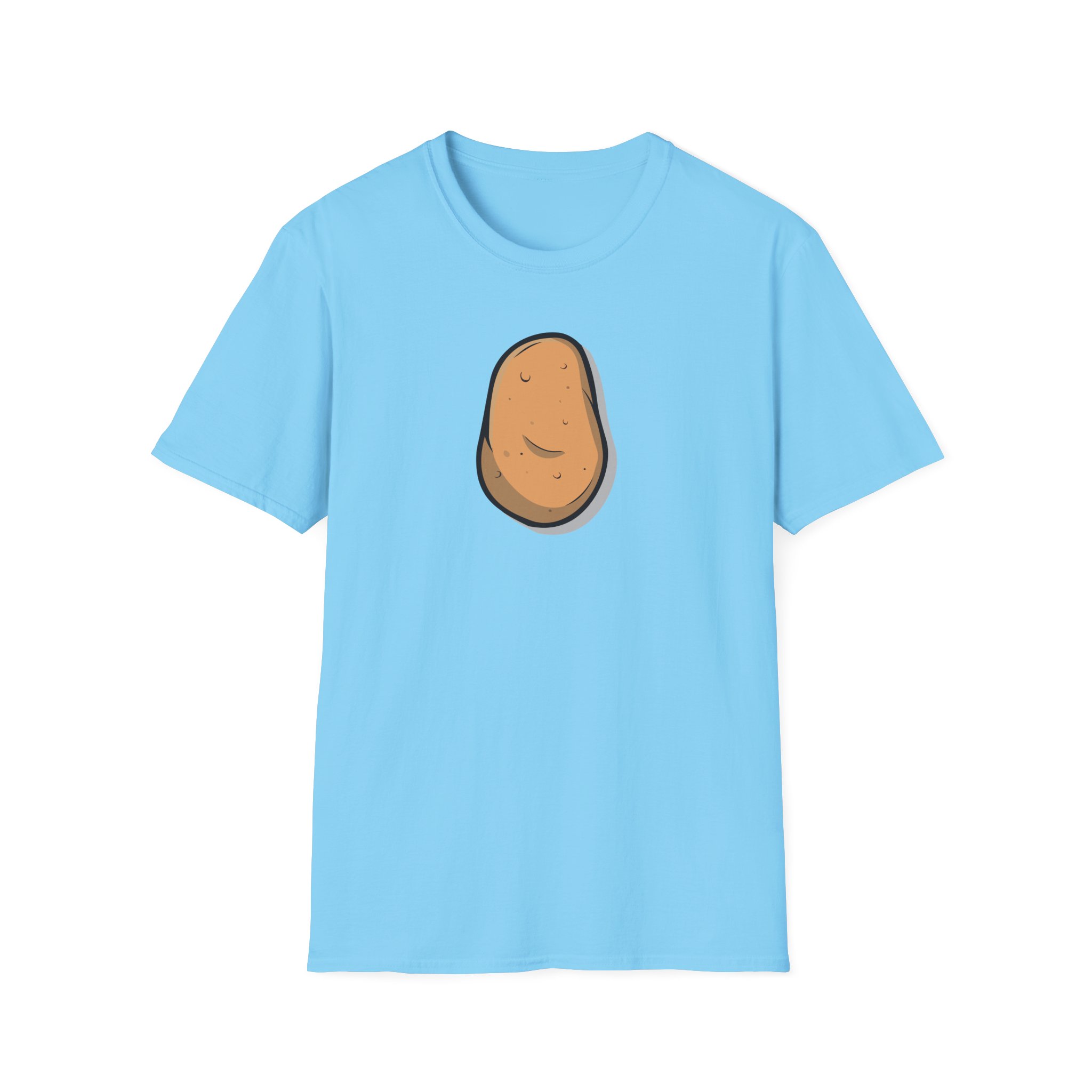 Slogoman Potato Unisex Softstyle T-Shirt