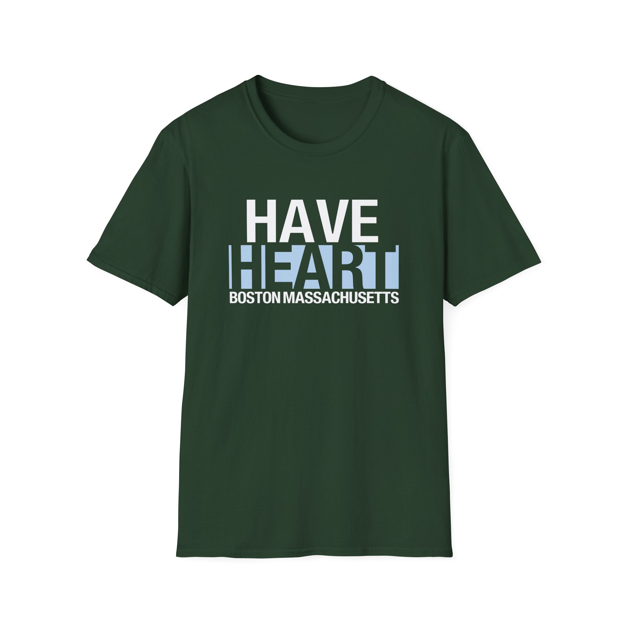 Have Heart Boston Massachusetts Unisex Softstyle T-Shirt