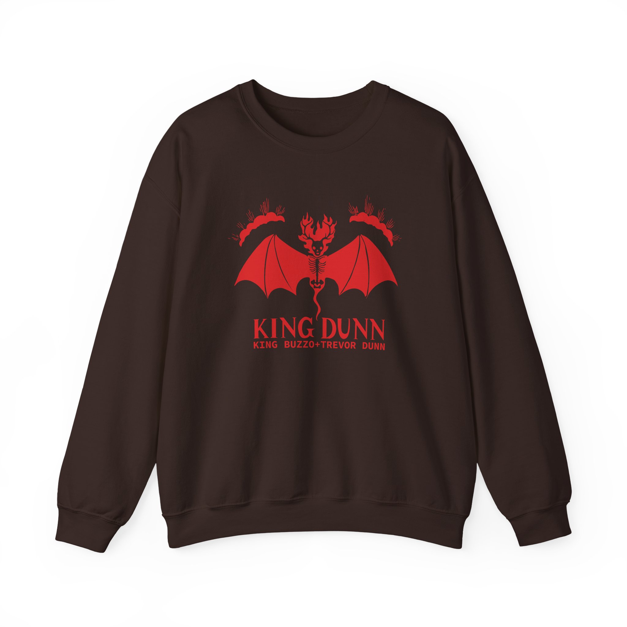 Melvins King Dunn King Buzzo Trevor Dunn Unisex Heavy Blendâ„¢ Crewneck Sweatshirt