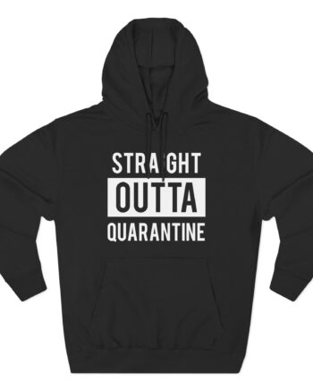 NWA Straight Outta Quarantine Three-Panel Fleece Hoodie