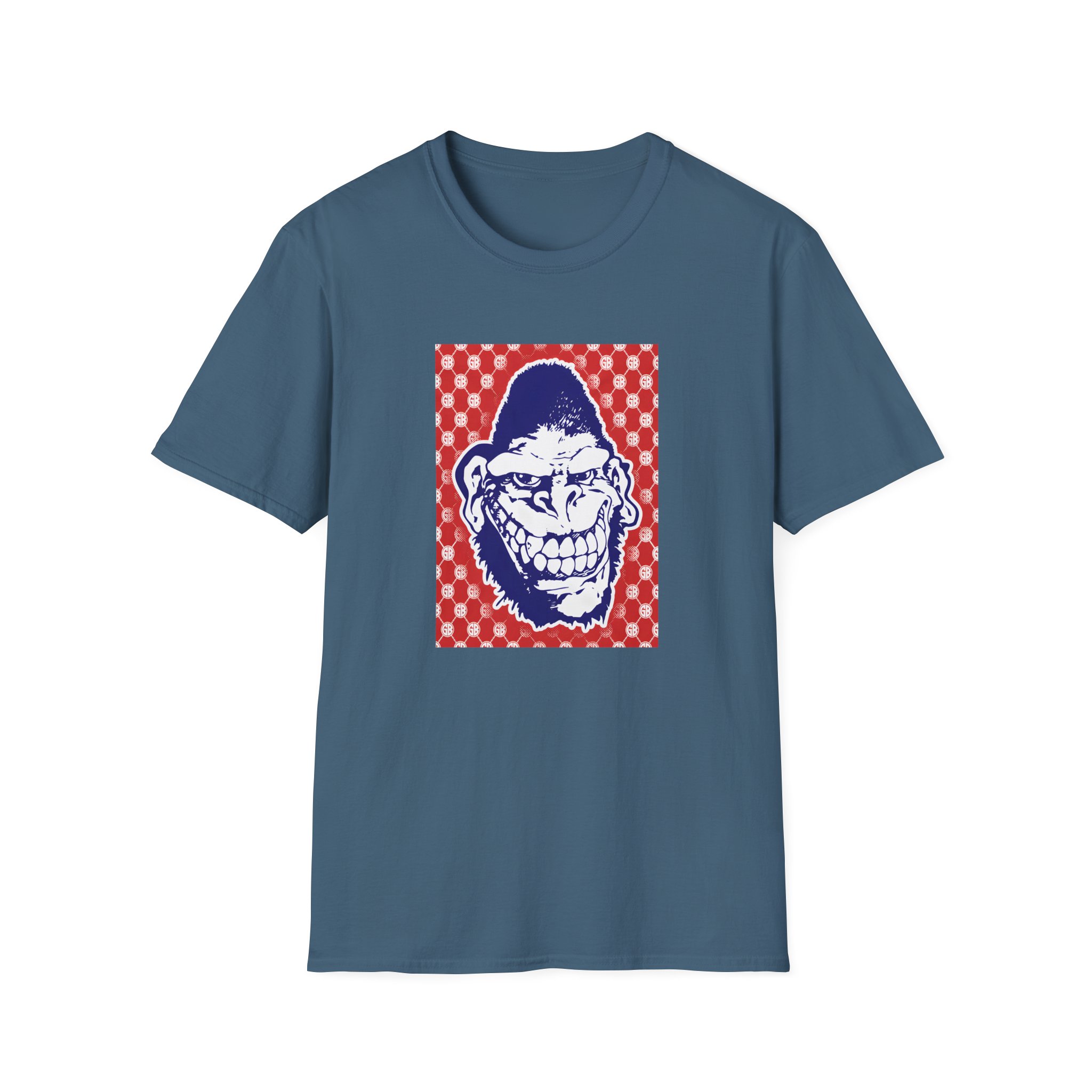 Gorilla Biscuits Gb Pattern Unisex Softstyle T-Shirt