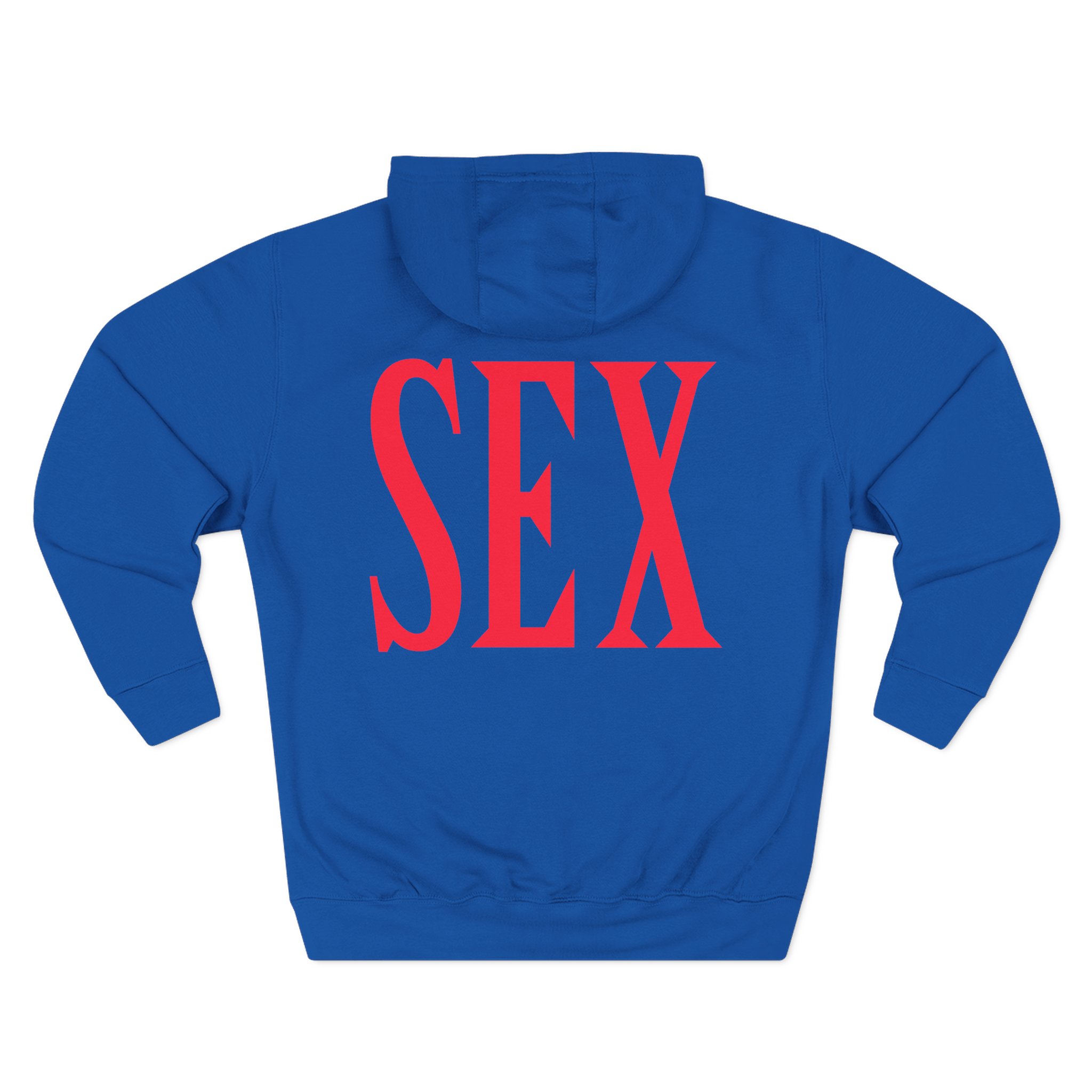 Sexmane Three-Panel Fleece Hoodie