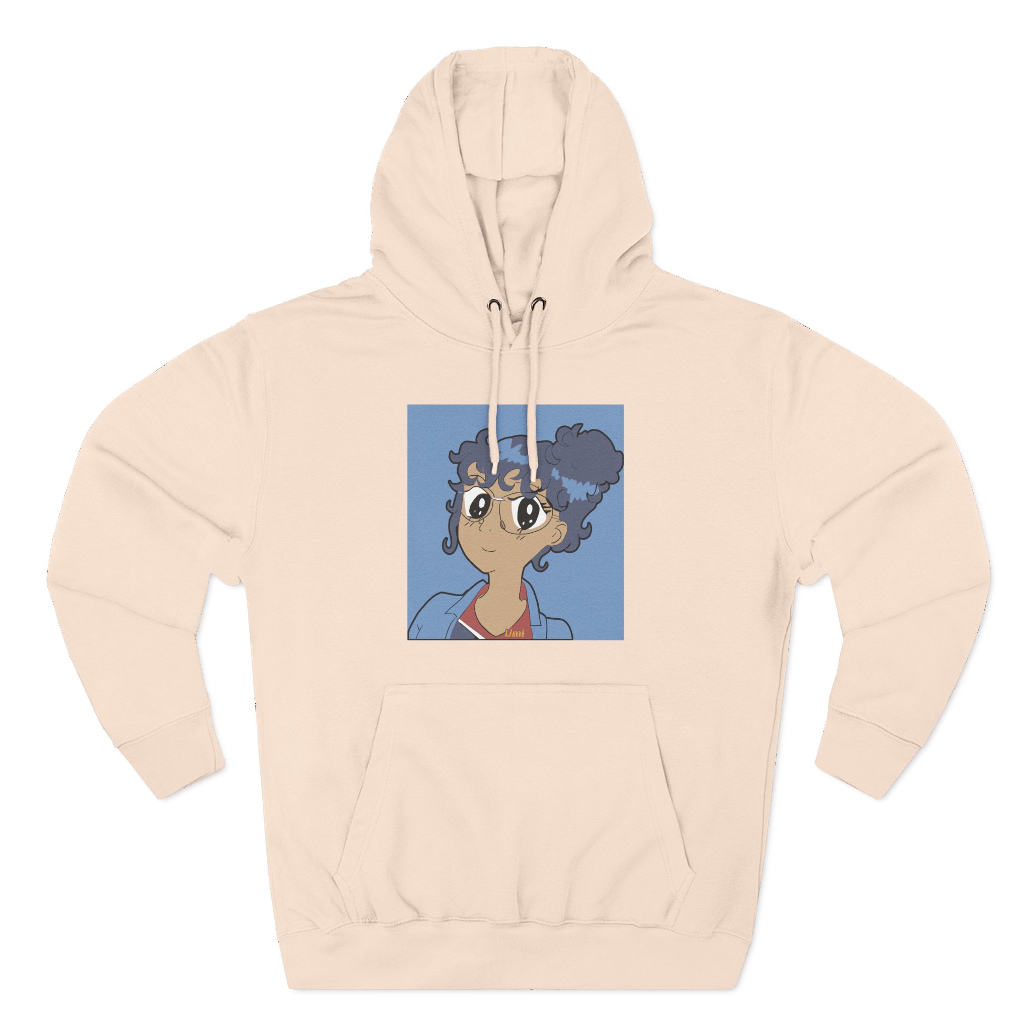 Umi Anime Three-Panel Fleece Hoodie