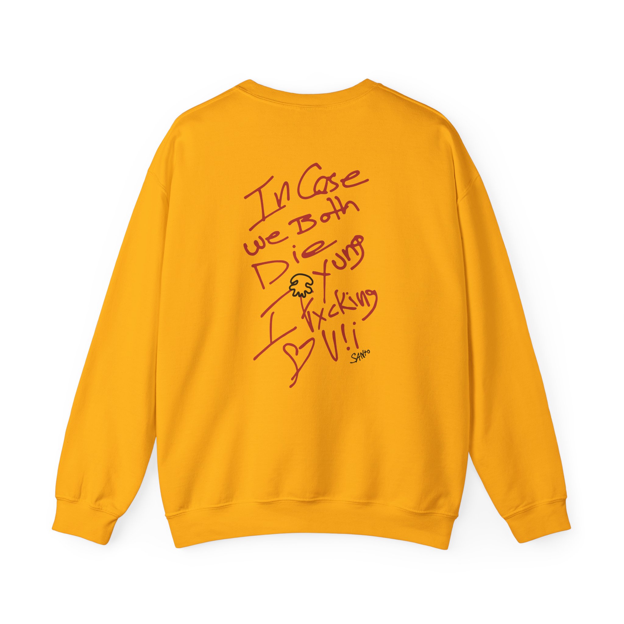 Saint Jhn I Fxcking Luv U Unisex Heavy Blendâ„¢ Crewneck Sweatshirt