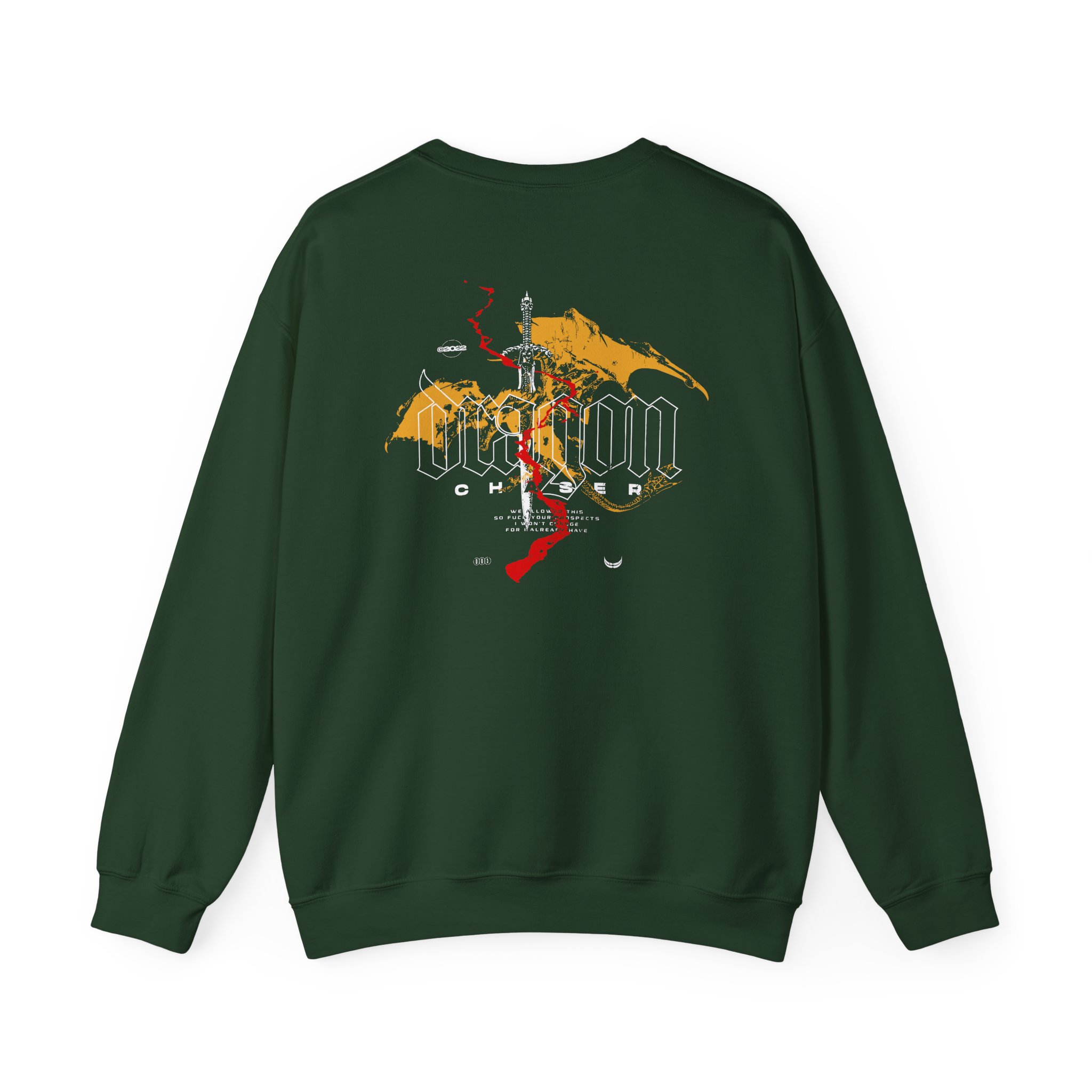 Darko Dragon Chaser Unisex Heavy Blendâ„¢ Crewneck Sweatshirt