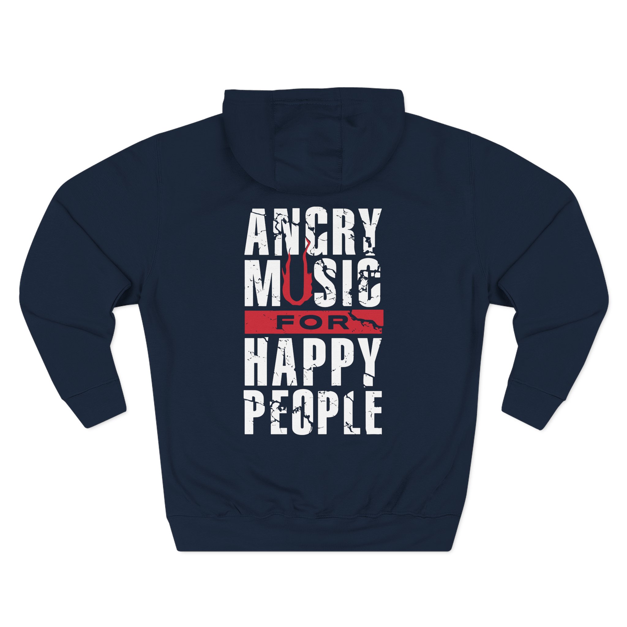 August Burns Red Angry Music Three-Panel Fleece Hoodie