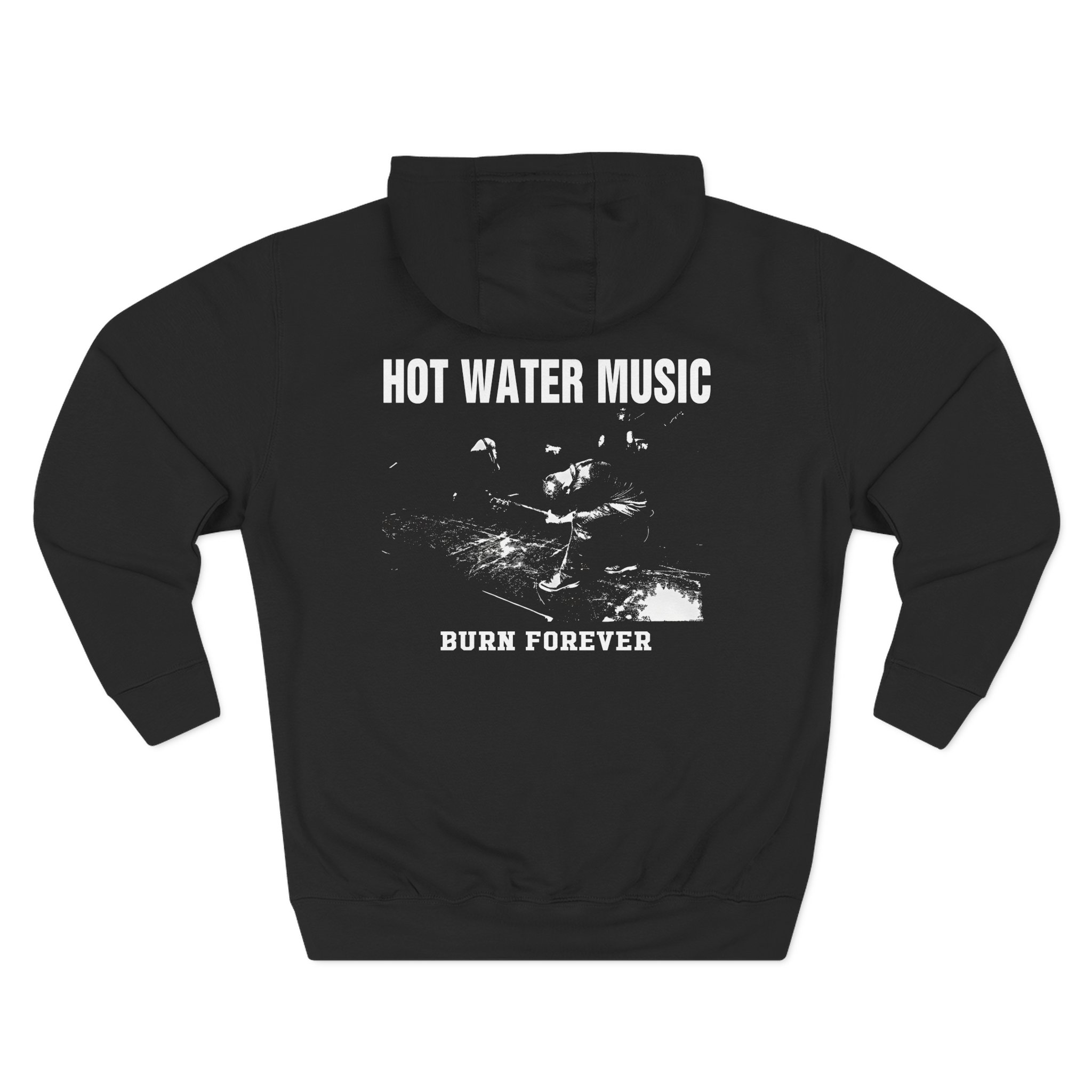 Hot Water Music Burn Forever Three-Panel Fleece Hoodie