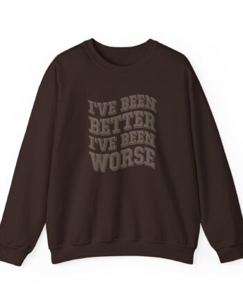 Clint Black I've Been Better Unisex Heavy Blend™ Crewneck Sweatshirt