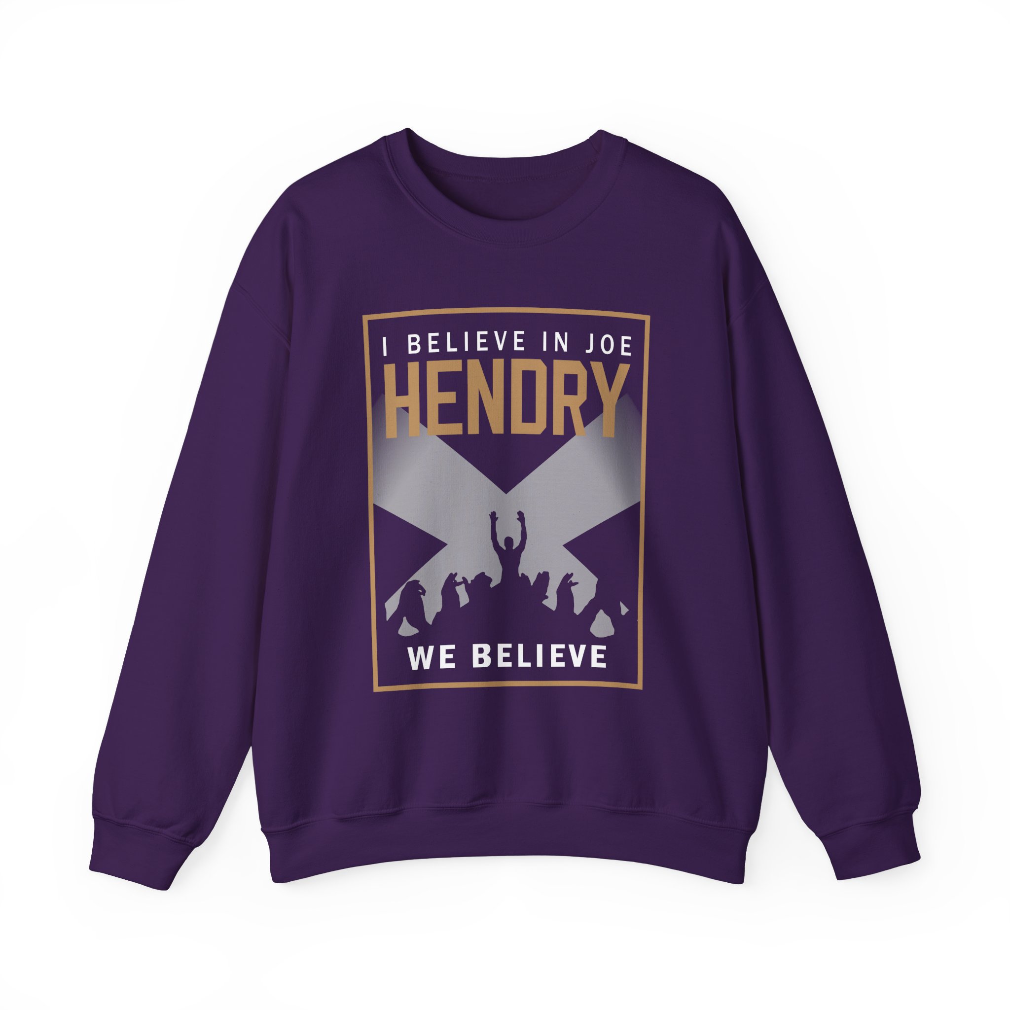 Joe Hendry I Believe in Unisex Heavy Blendâ„¢ Crewneck Sweatshirt