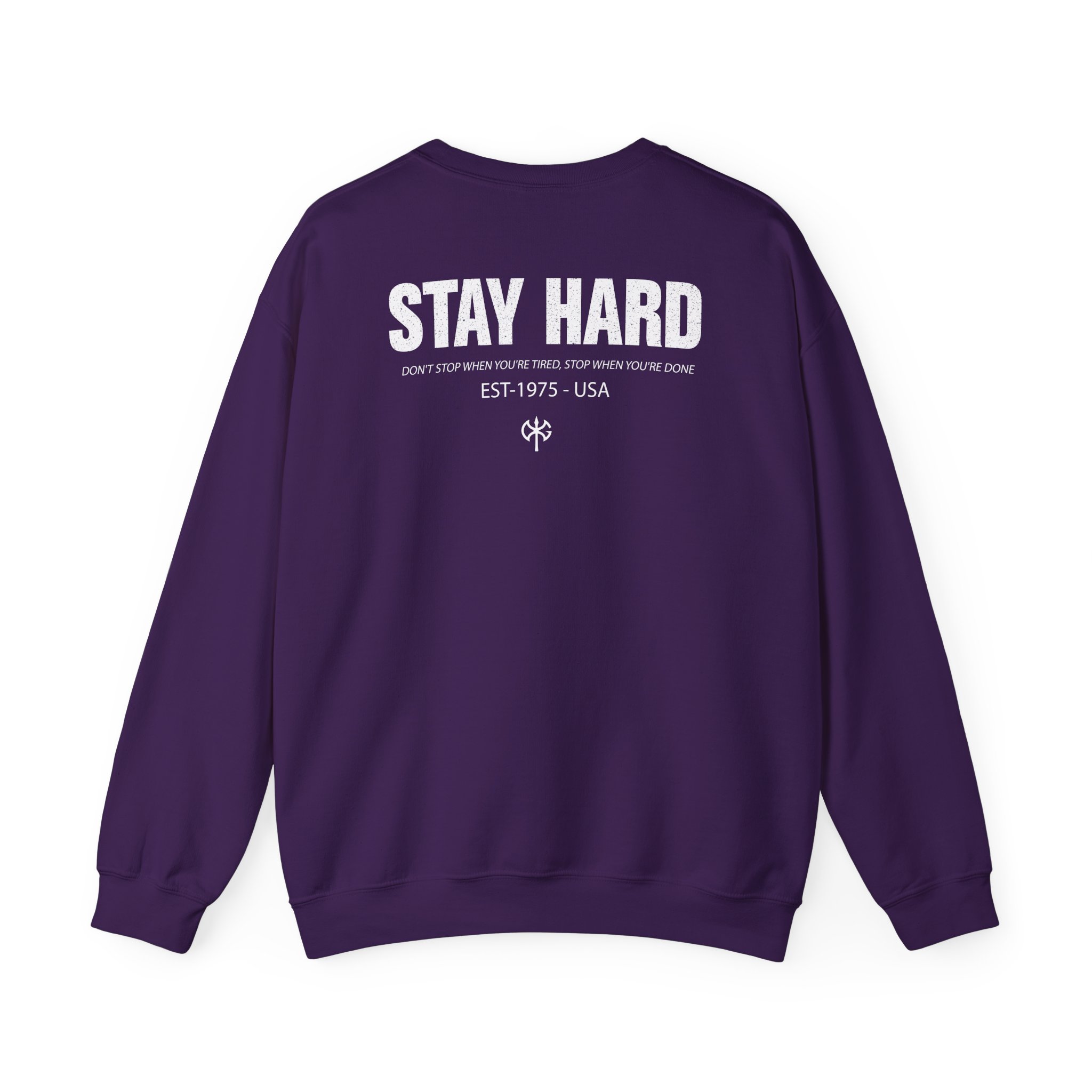 David Goggins Stay Hard Unisex Heavy Blendâ„¢ Crewneck Sweatshirt